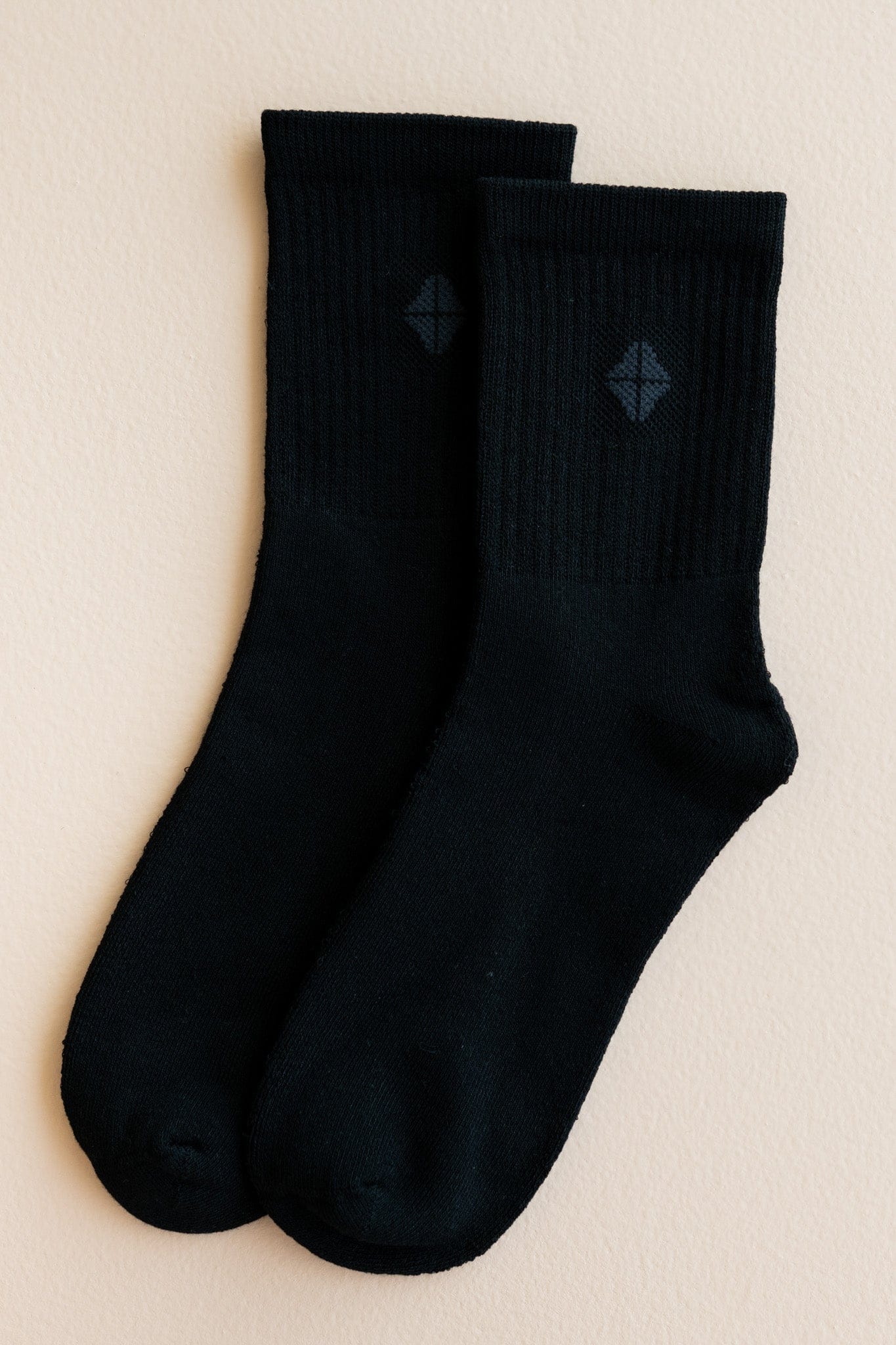 Adult Crew Socks in Midnight - Image 2