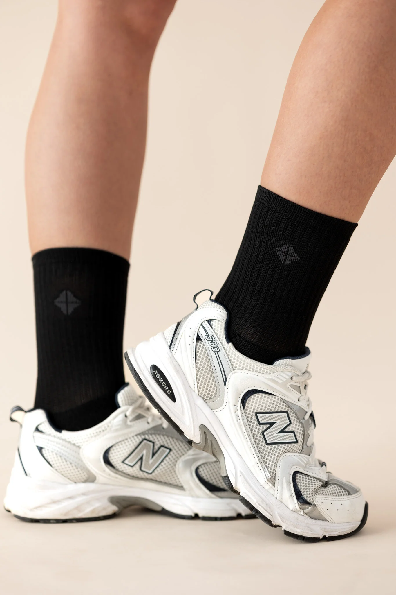 Adult Crew Socks in Midnight - Image 5