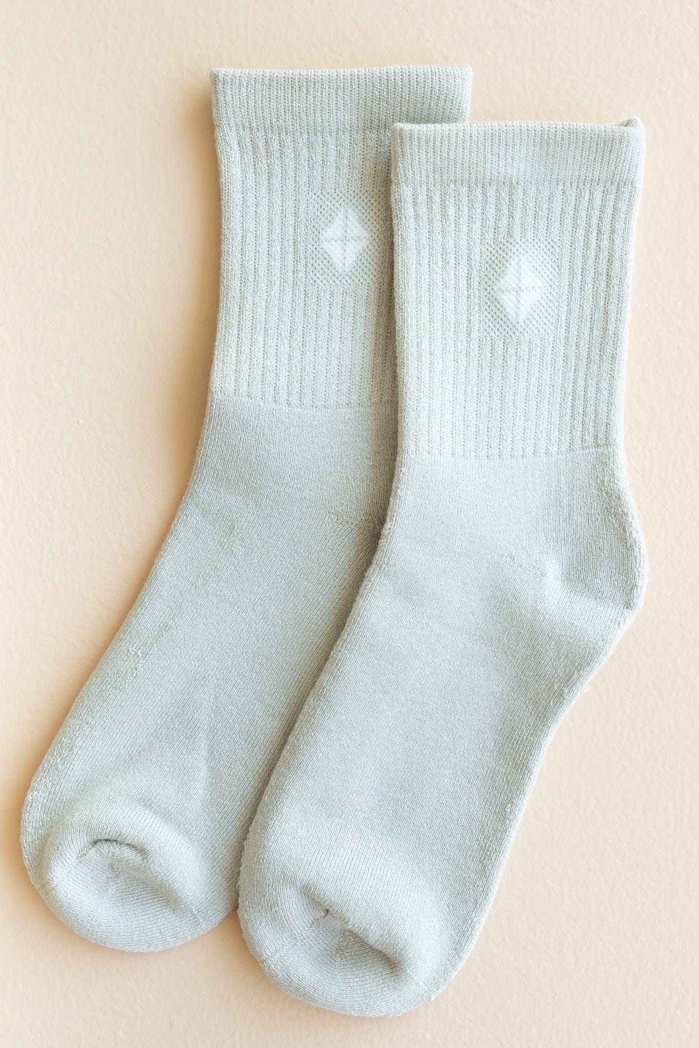 Adult Crew Socks in Oat - Image 2