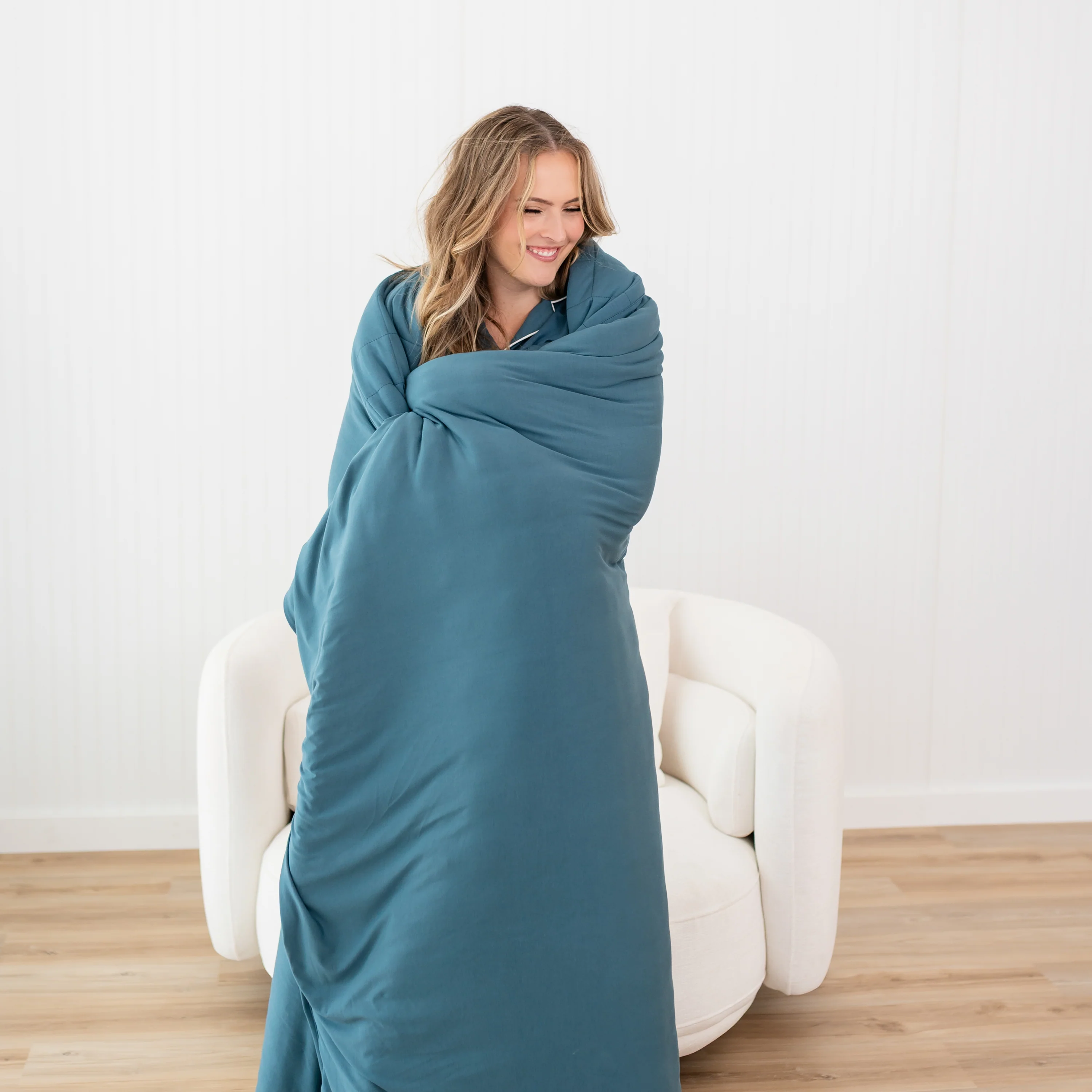Adult Quilted Blanket in Atlantic 2.5 - Image 3