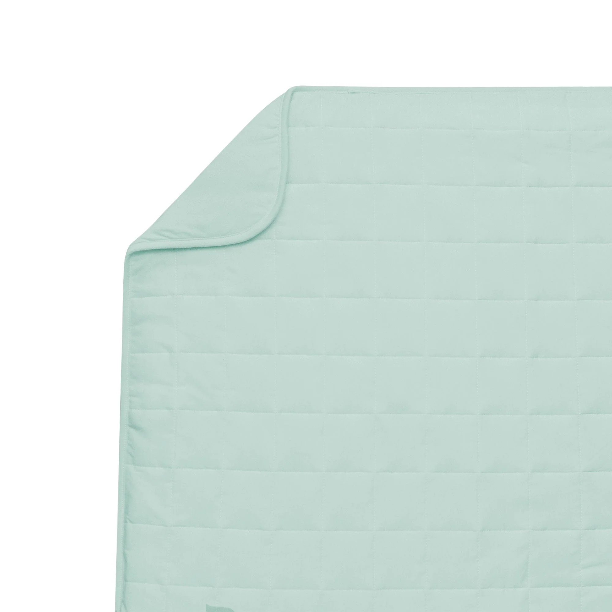 Adult Quilted Blanket in Sage 2.5 - Image 4