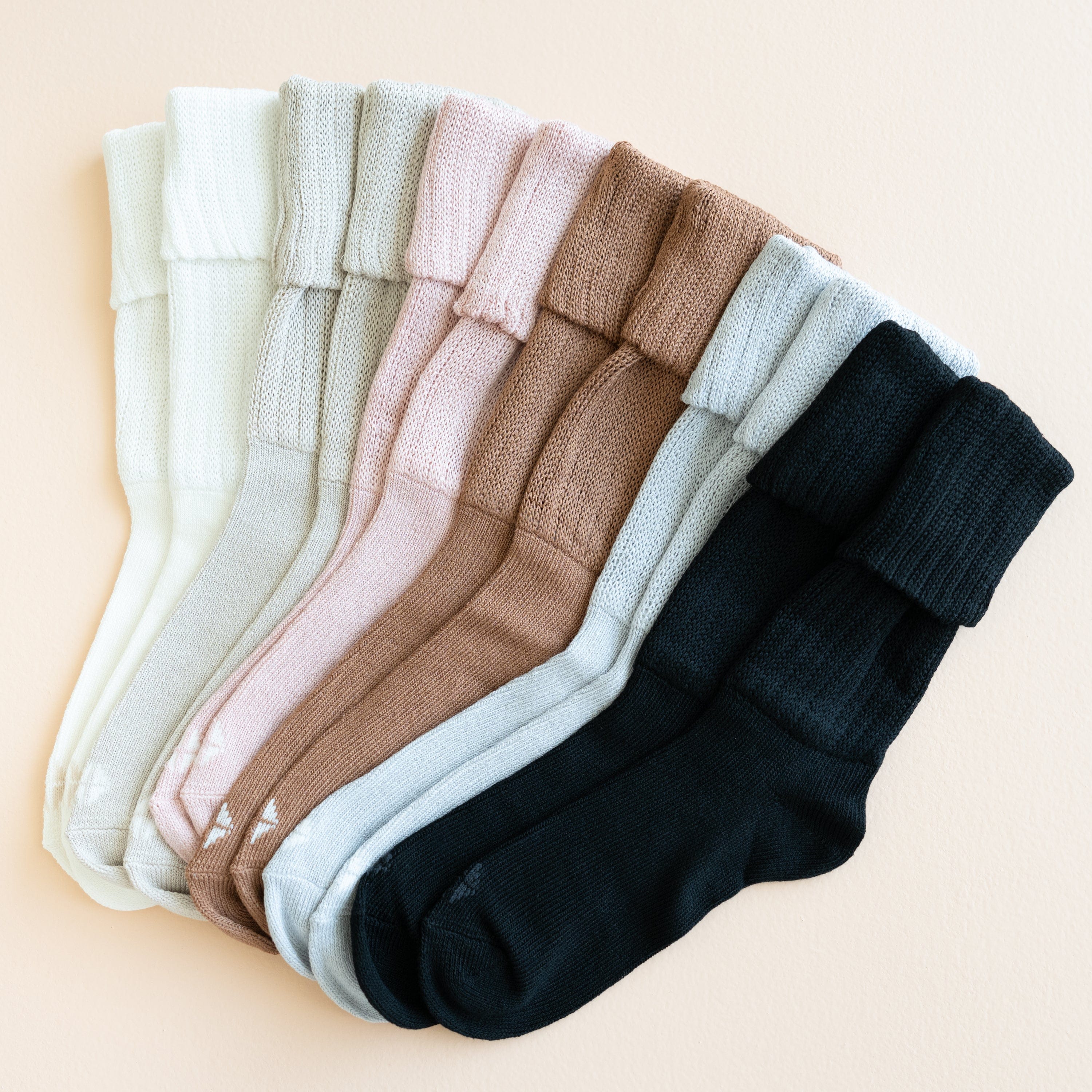 Adult Scrunch Socks in Midnight - Image 4