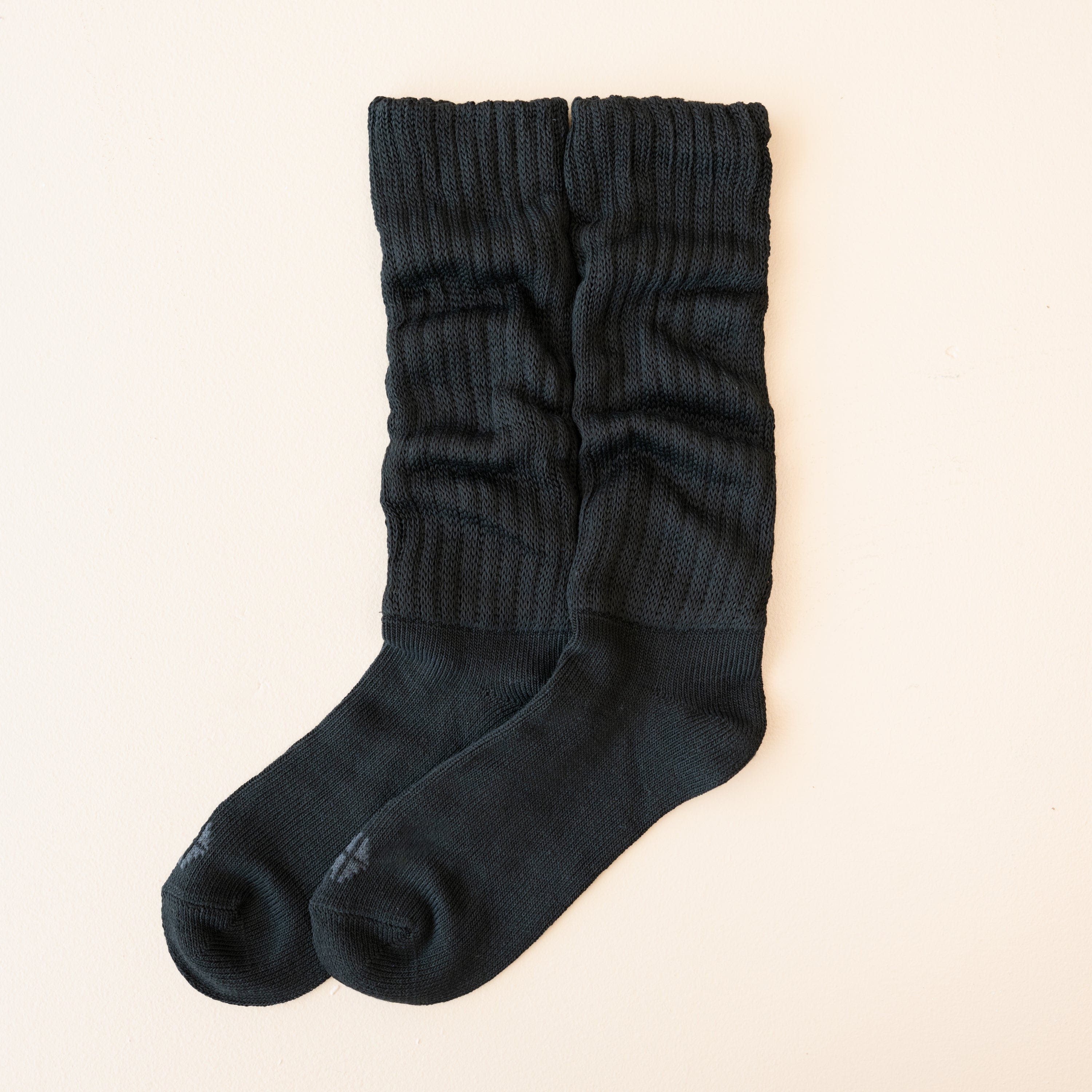 Adult Scrunch Socks in Midnight - Image 3