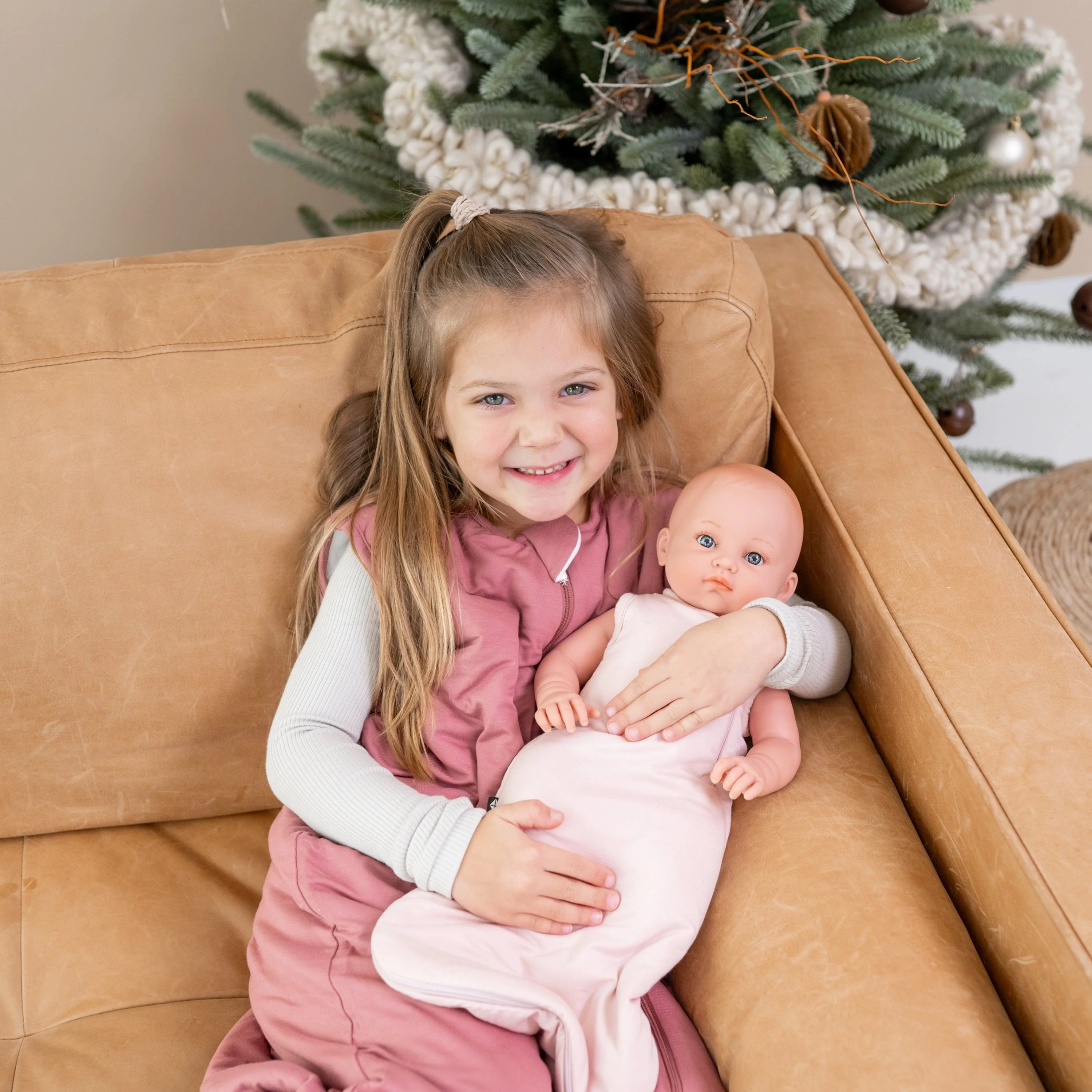 Baby Doll Sleep Bag in Blush - Image 3