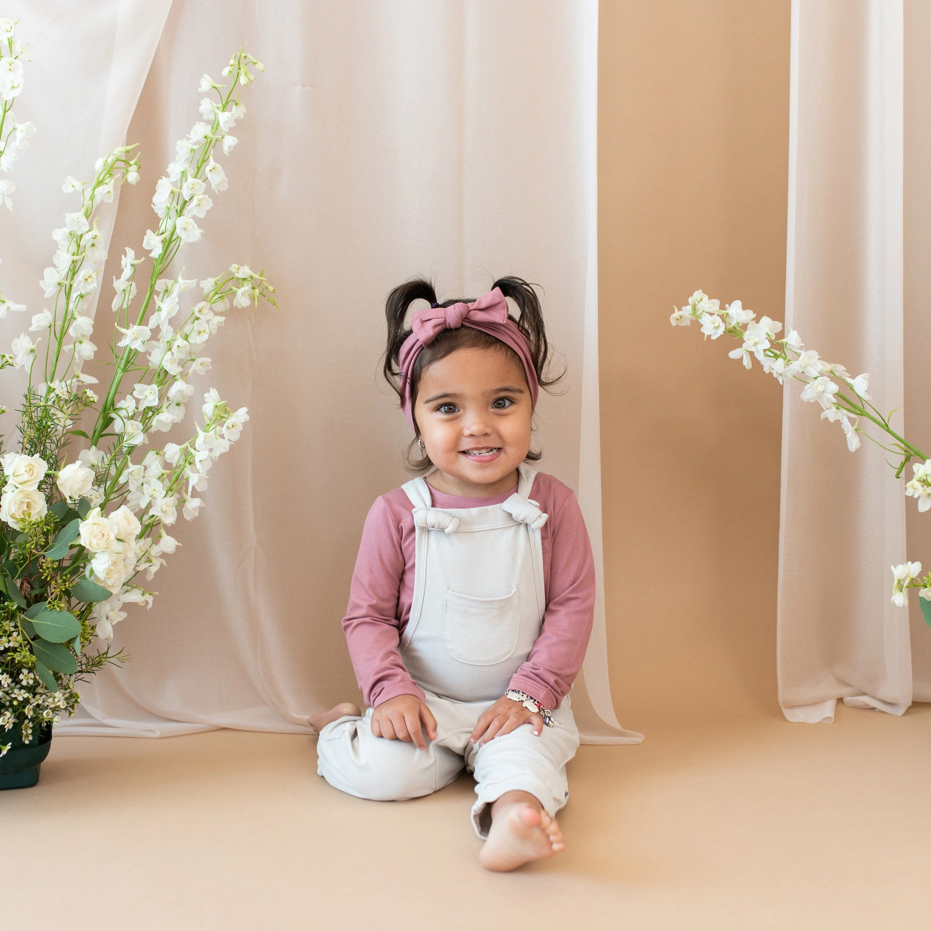 Bamboo Jersey Overall in Oat - Image 4