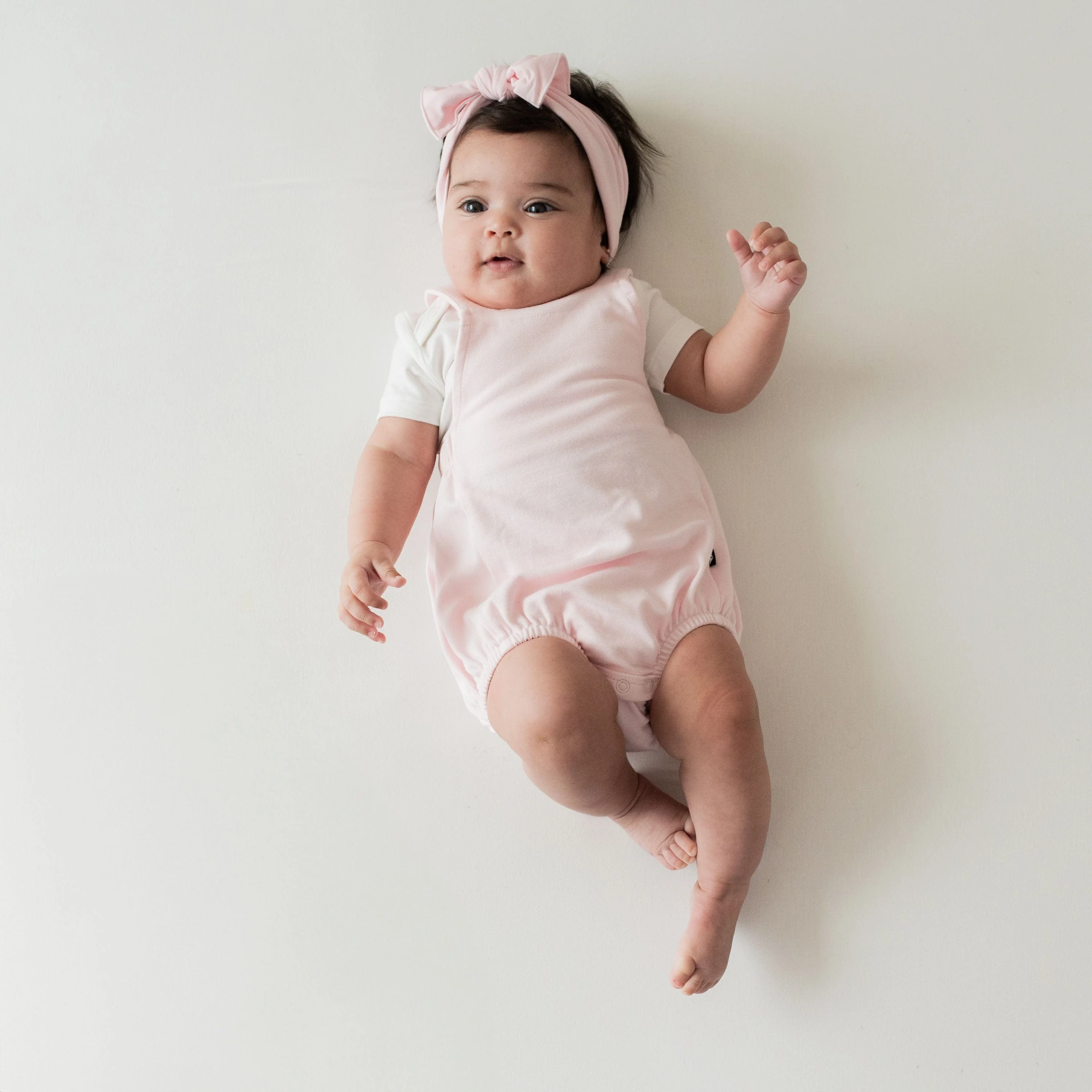 Bamboo Jersey Bubble Overall in Sakura - Image 3