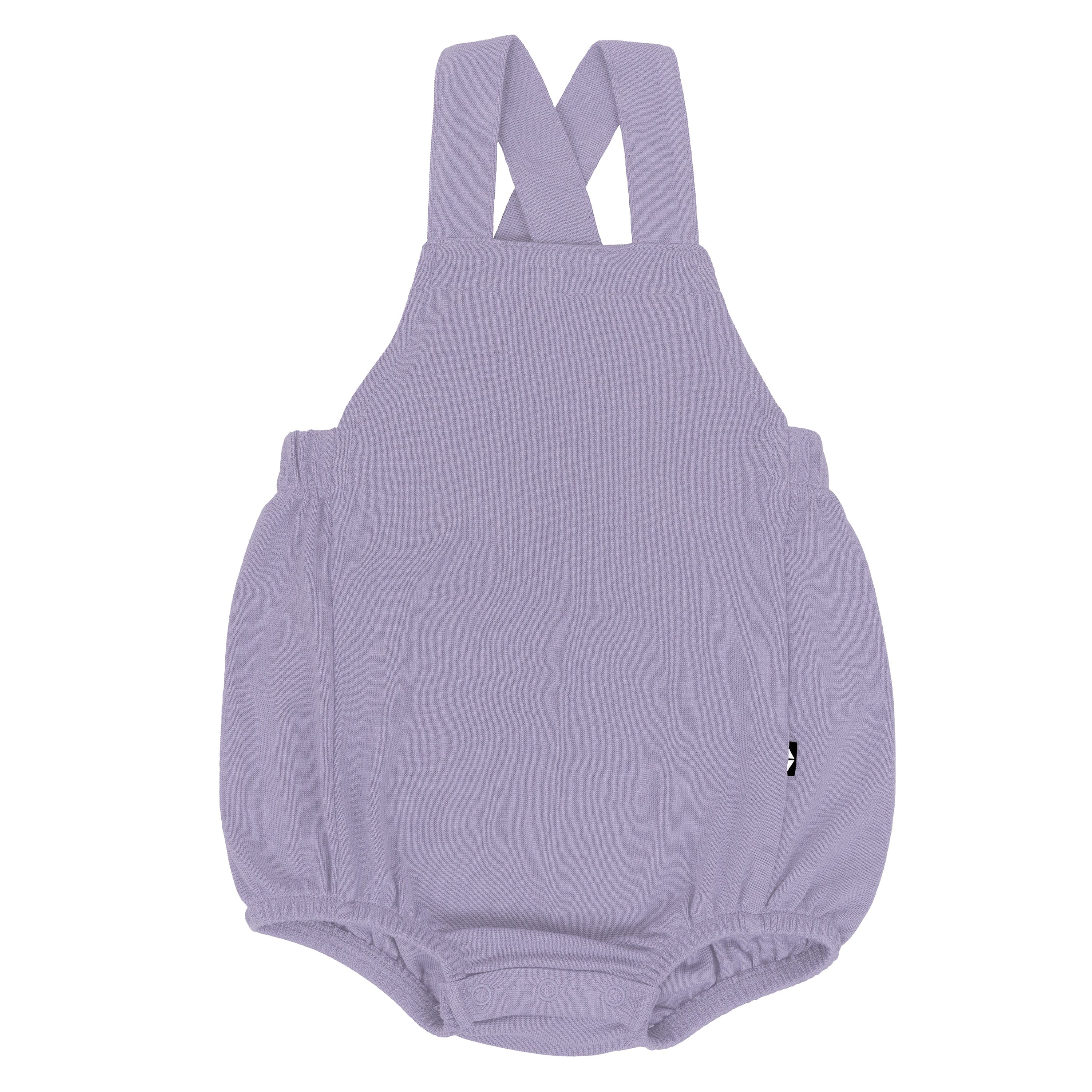 Bamboo Jersey Bubble Overall in Taro - Image 2