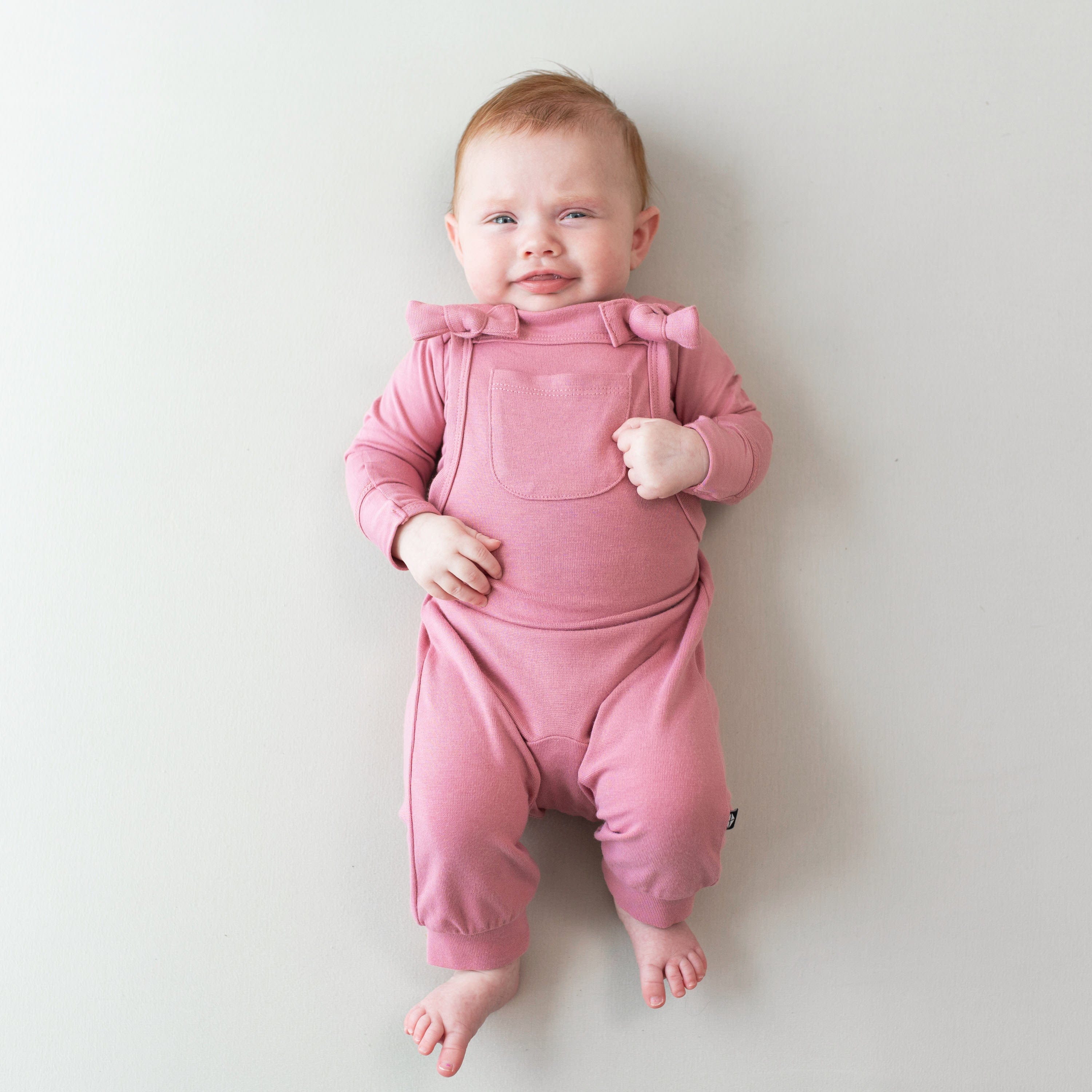 Bamboo Jersey Overall in Apple Blossom - Image 3