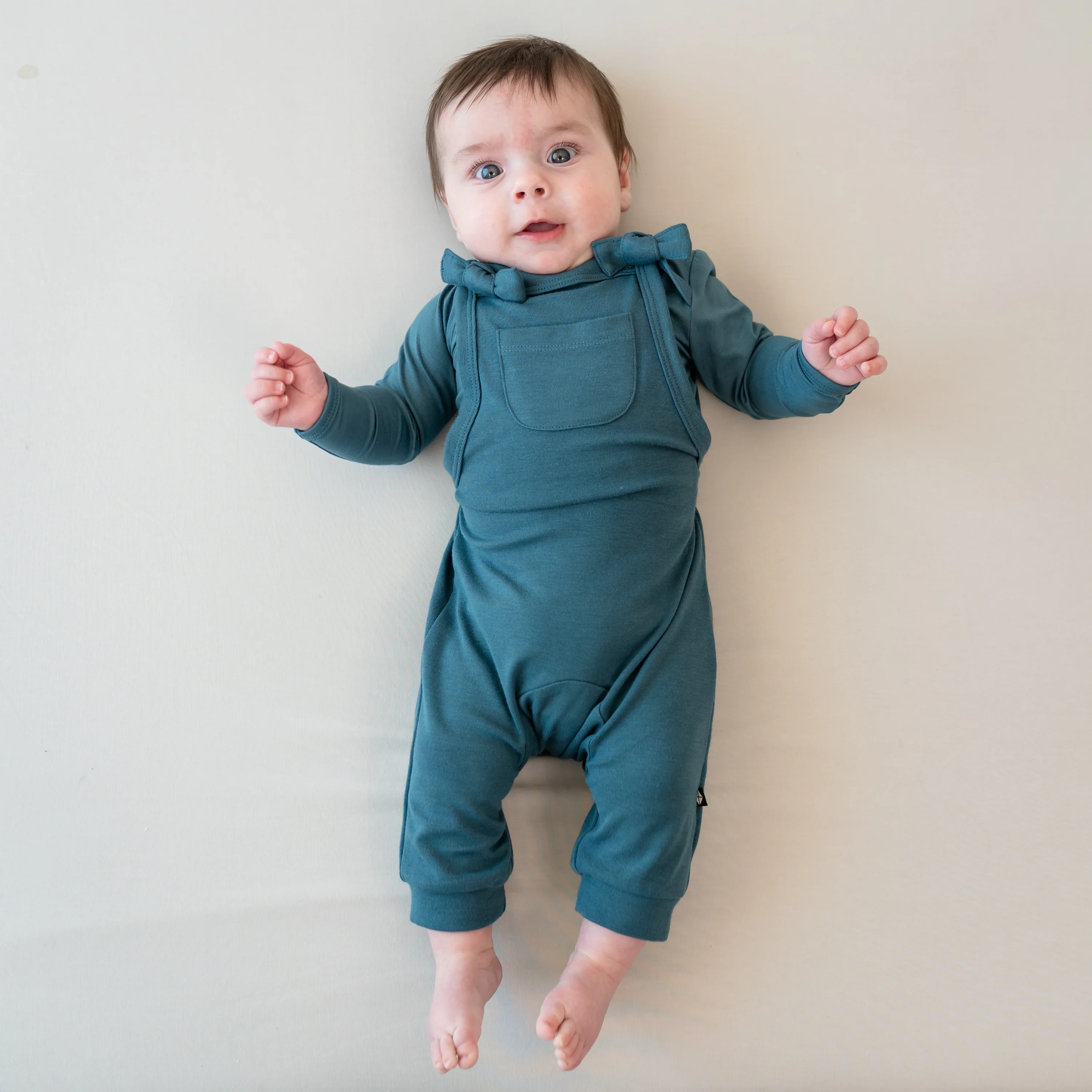 Bamboo Jersey Overall in Atlantic - Image 3