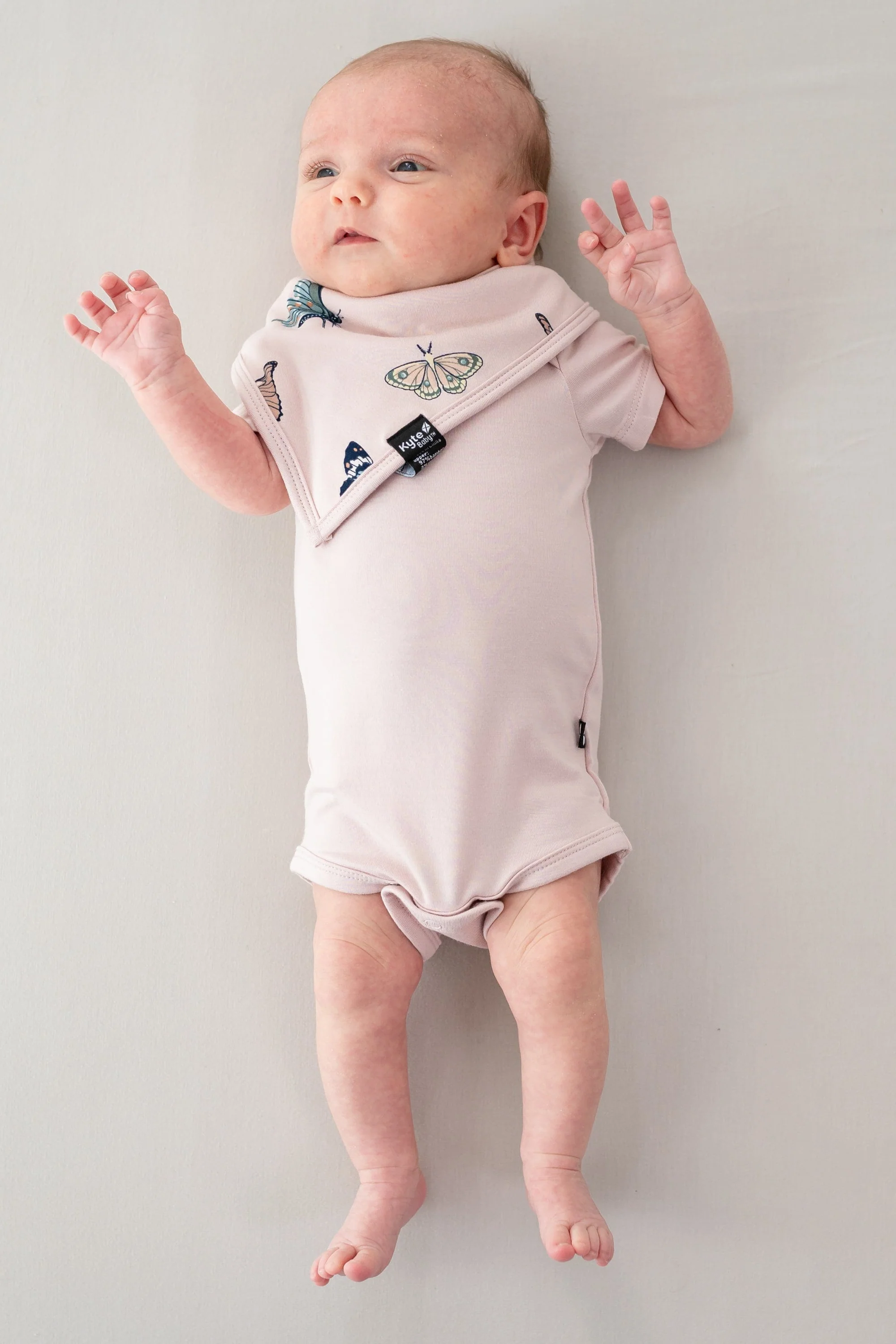 Bib in Blush Butterfly - Image 3