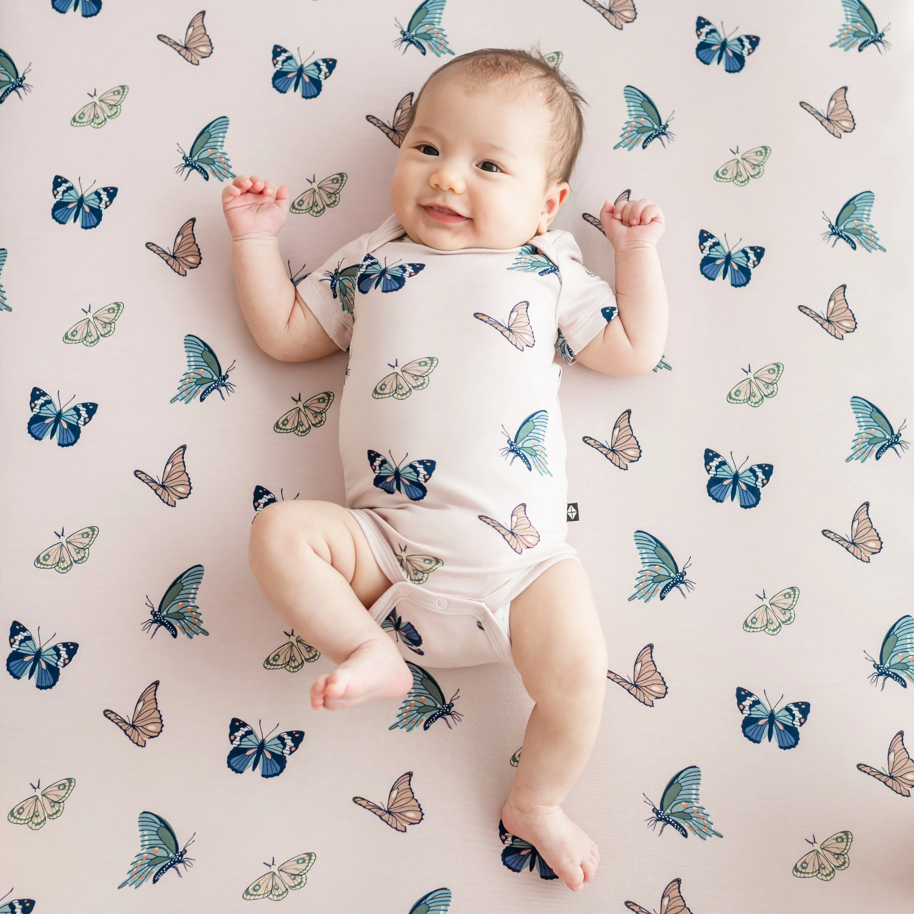 Bodysuit in Blush Butterfly - Image 3