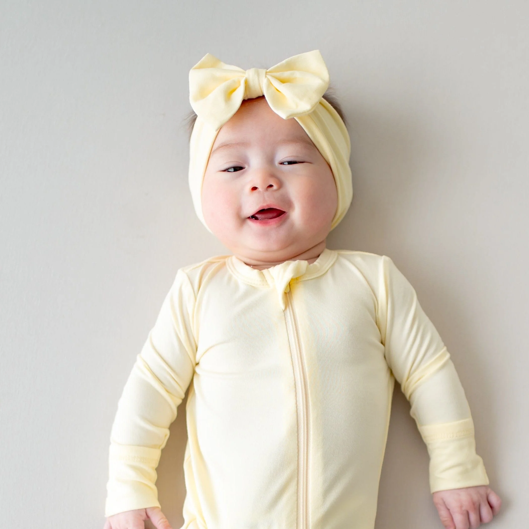 Bow Headband in Chamomile - Image 5