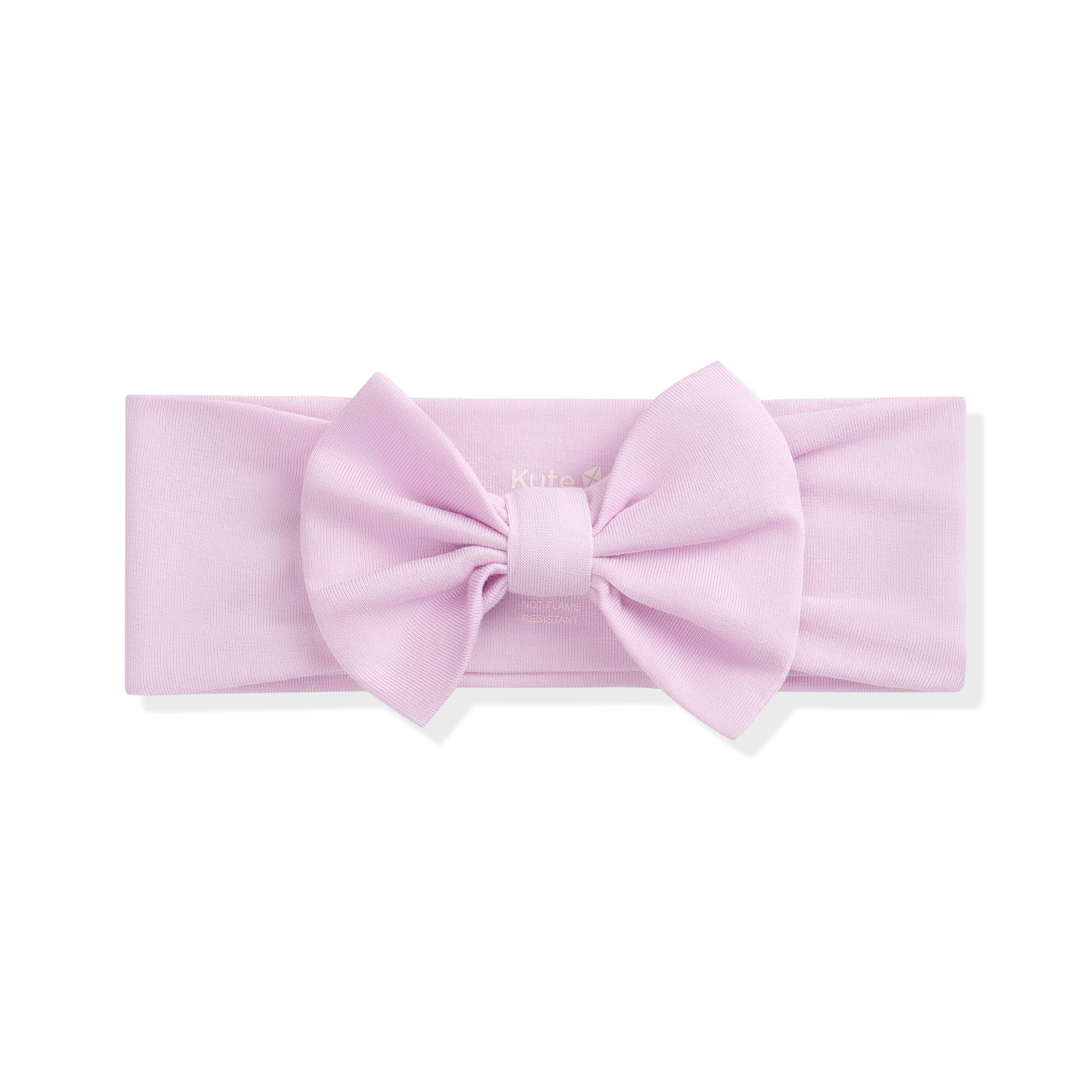 Bow Headband in Thistle - Image 2