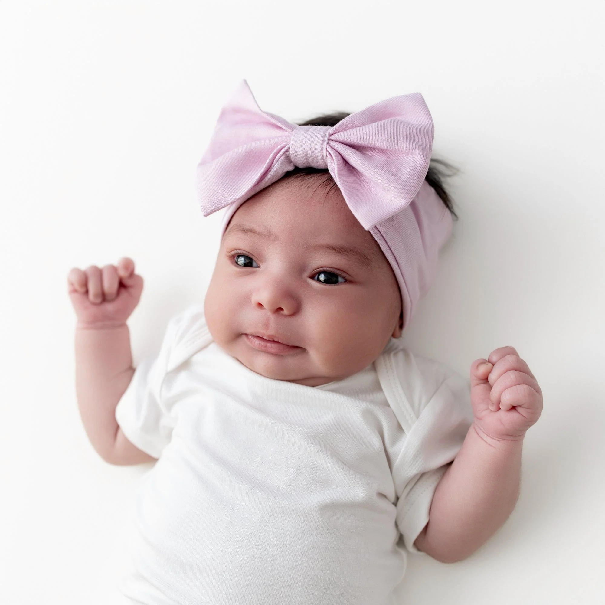 Bow Headband in Thistle - Image 3