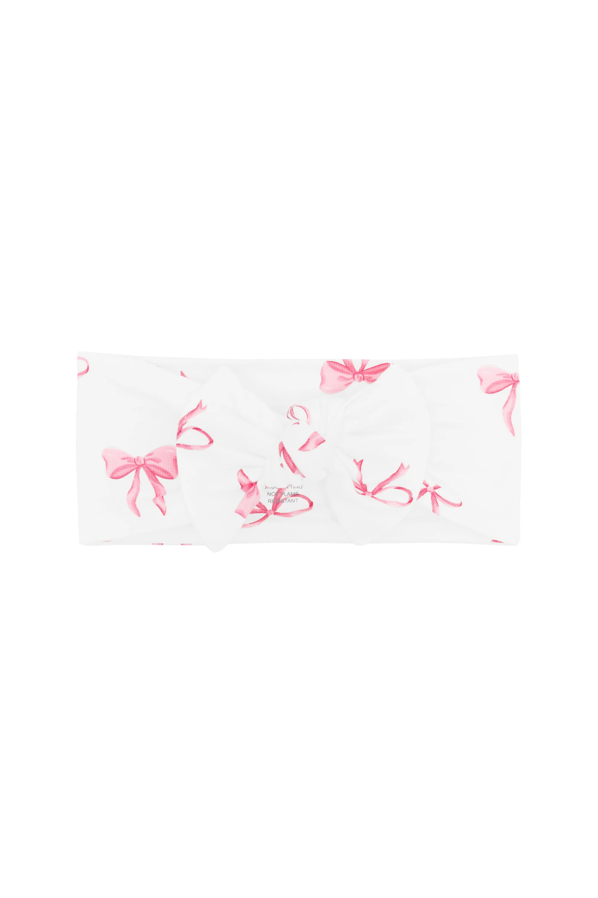 Knotted Bow Headband in Bow - Image 2