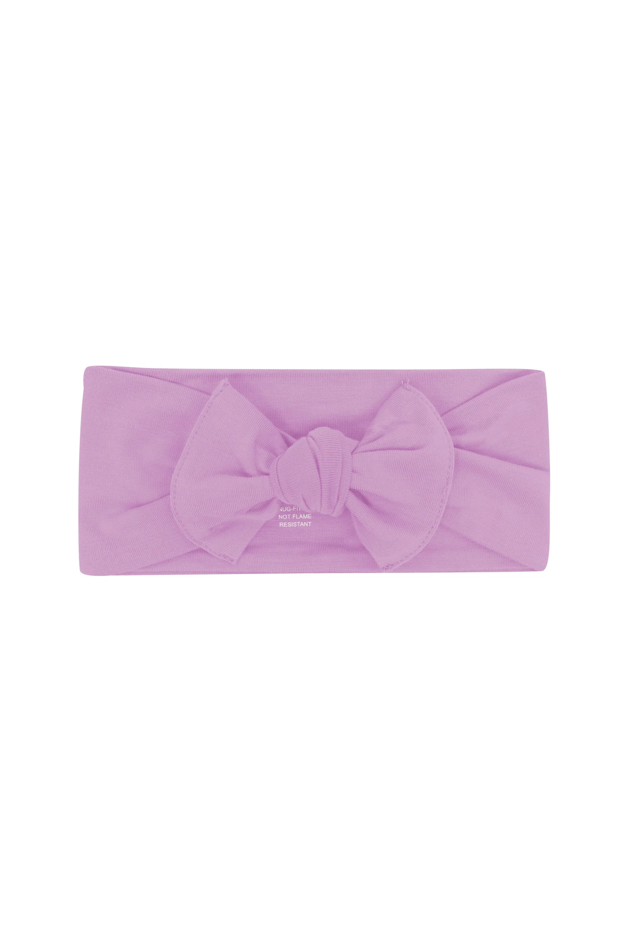 Knotted Bow Headband in Poi - Image 2