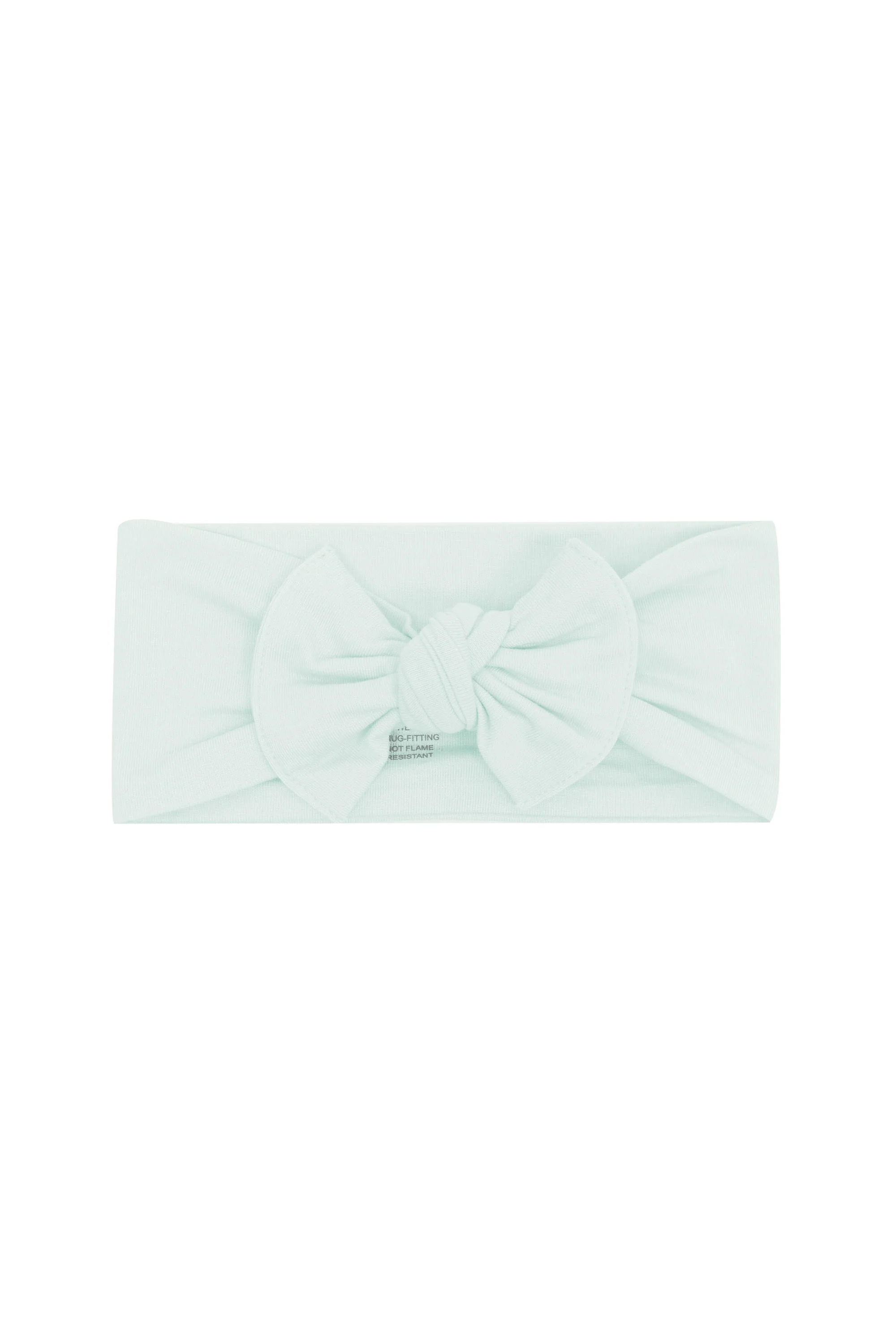 Knotted Bow Headband in Dew - Image 2