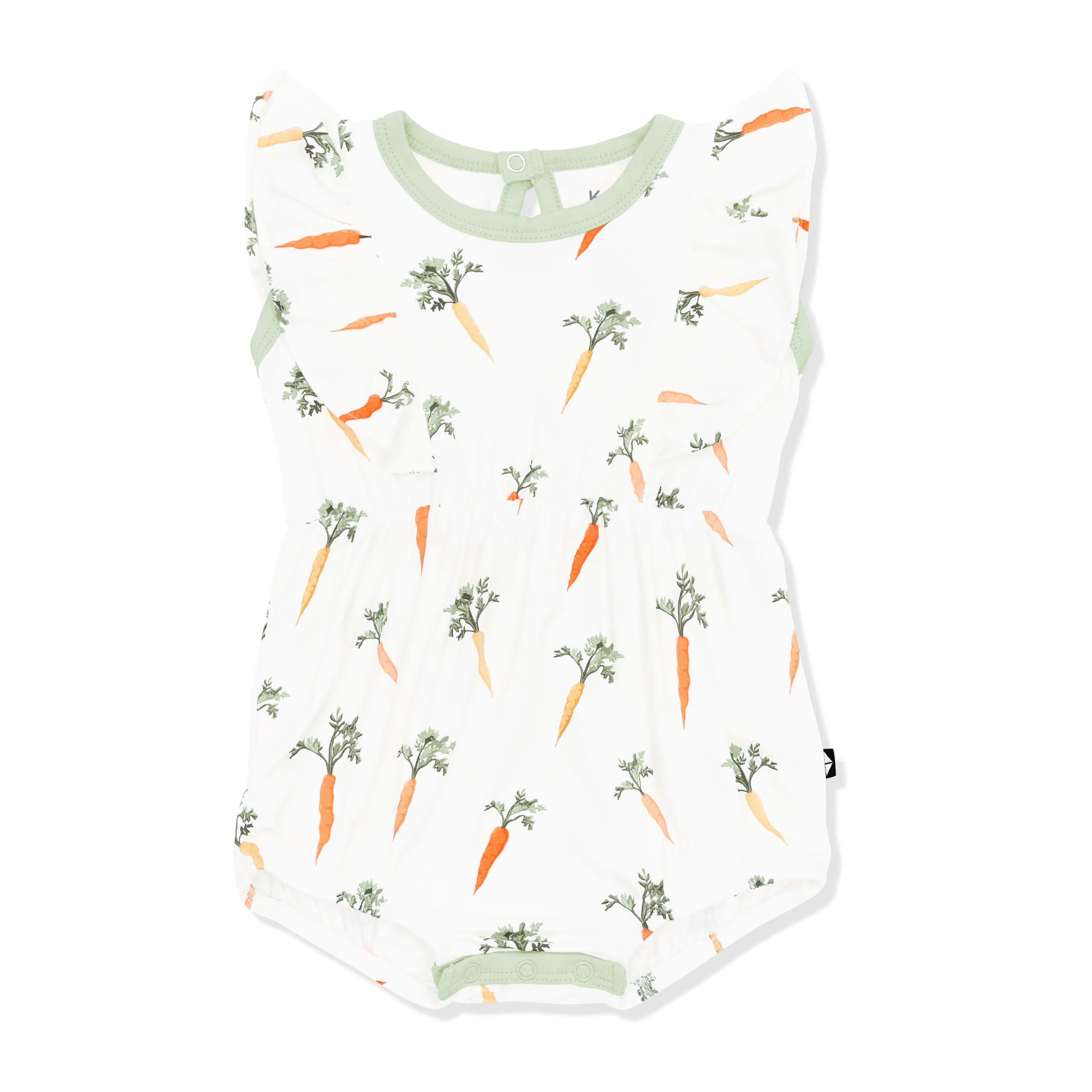 Bubble Romper in Carrot - Image 2