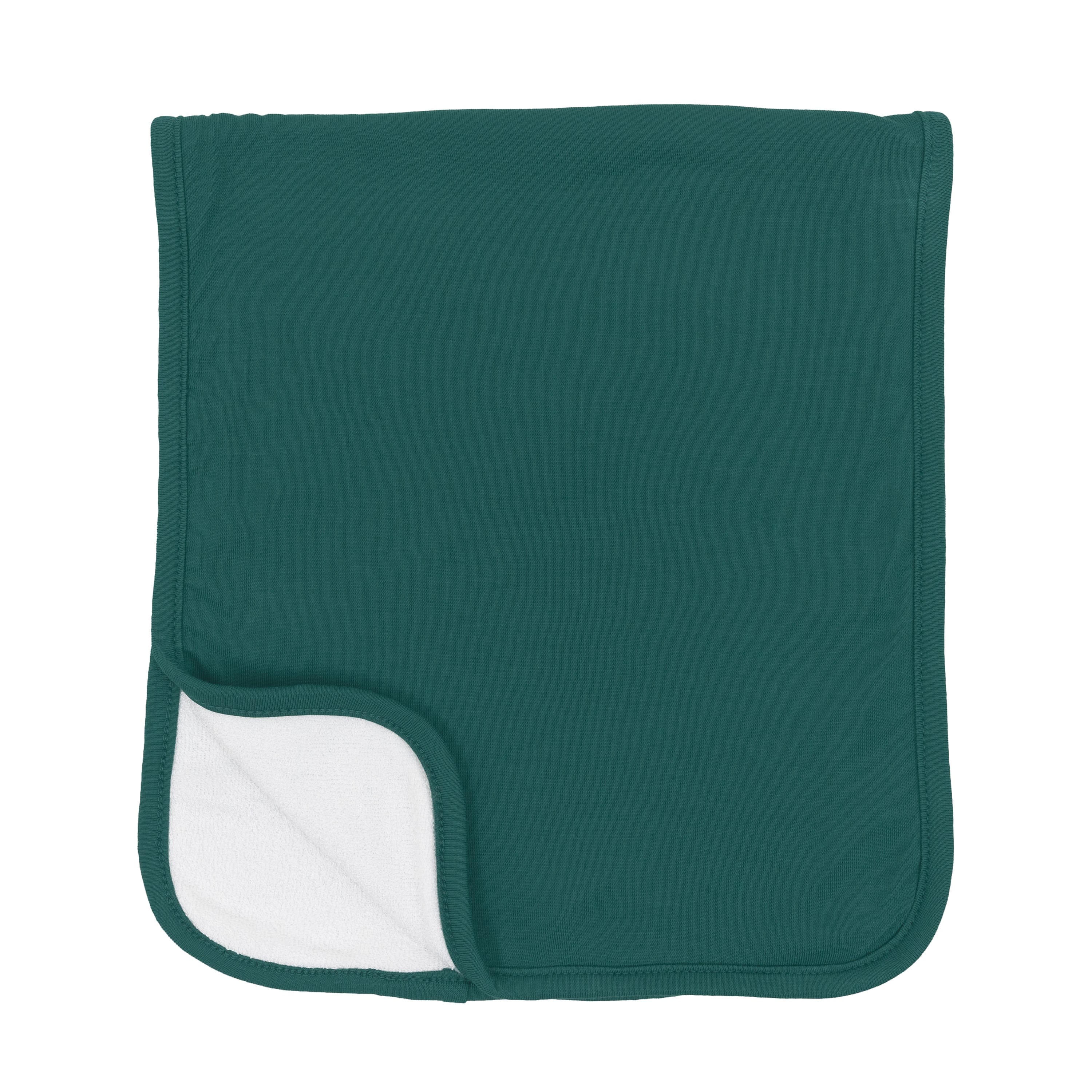 Burp Cloth in Emerald - Image 4