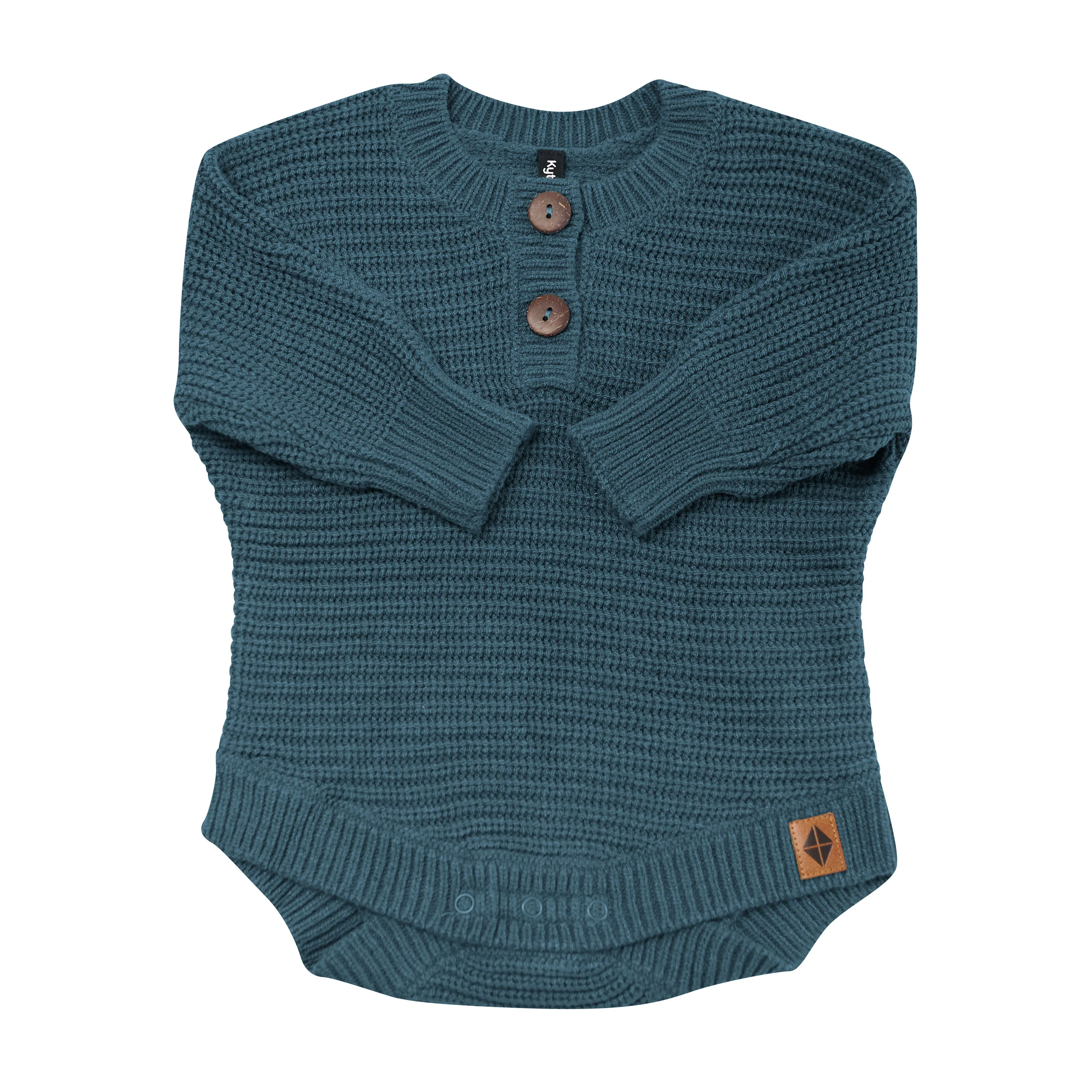 Chunky Knit Romper in Atlantic - Image 6