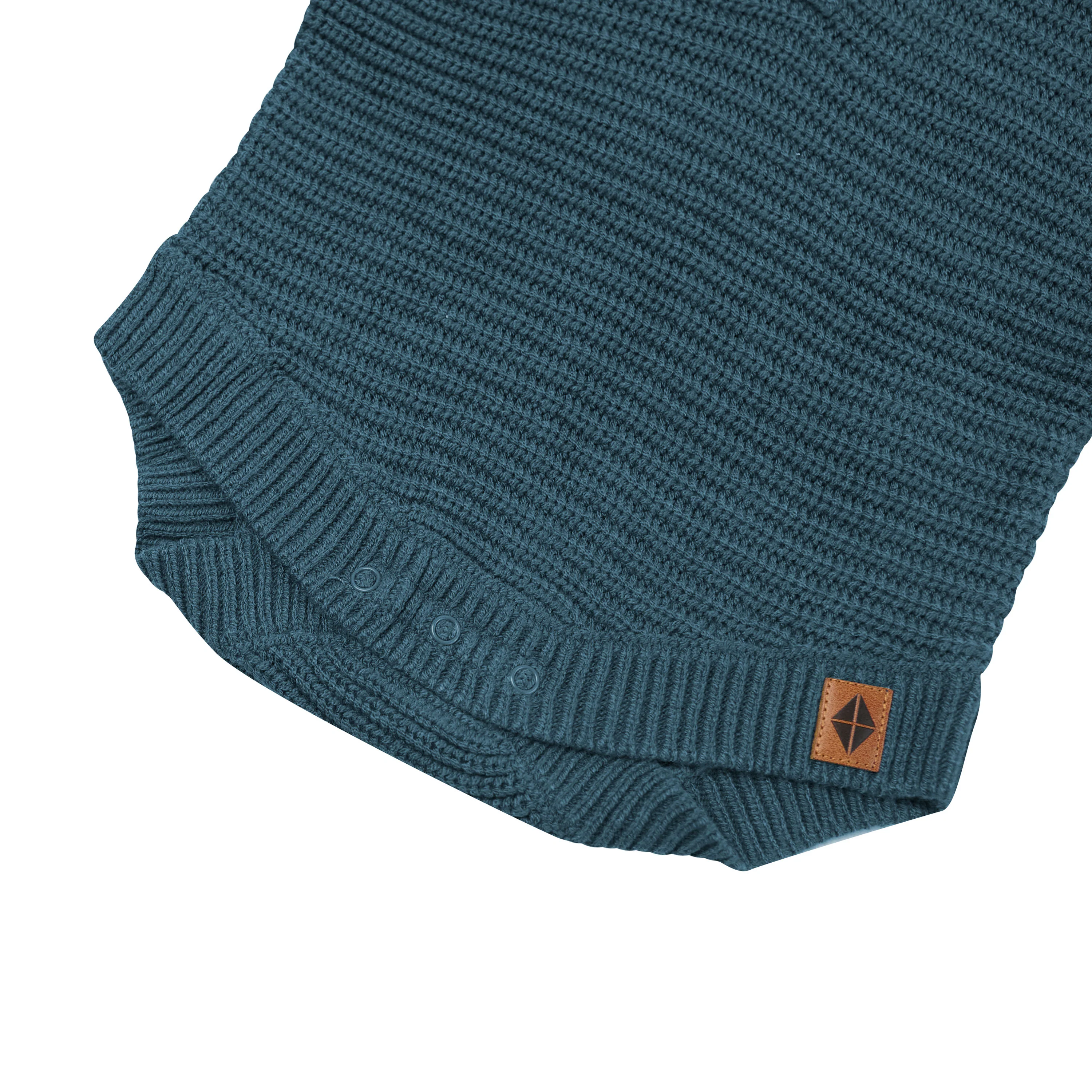 Chunky Knit Romper in Atlantic - Image 7