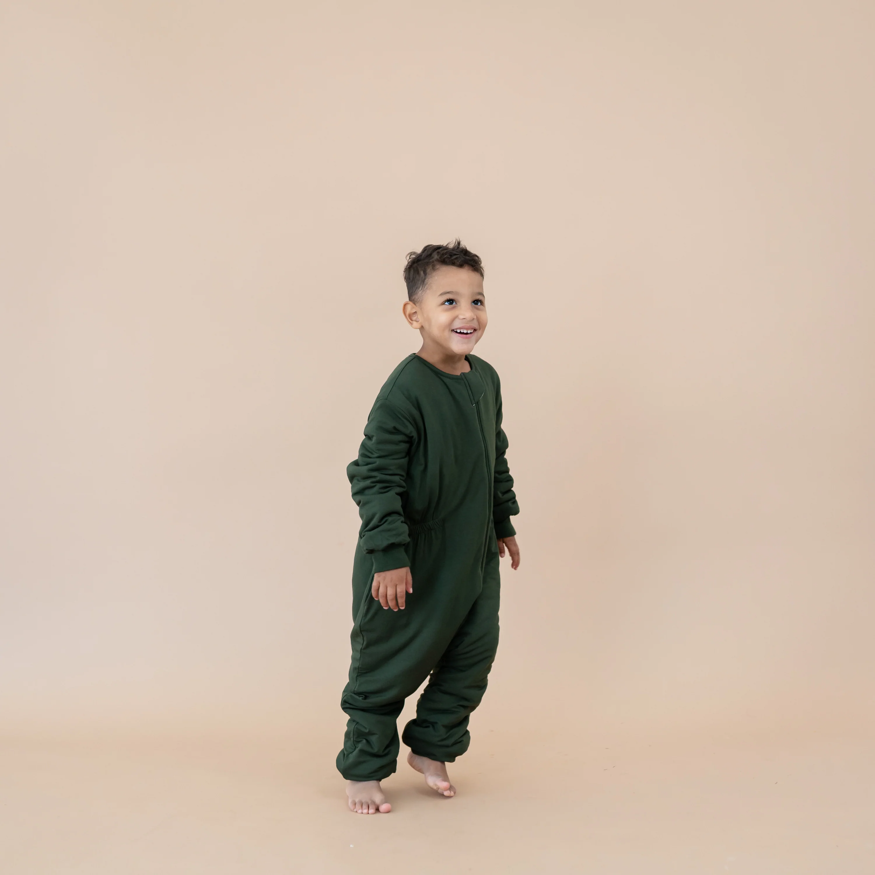 Cozy Playsuit in Fir - Image 3