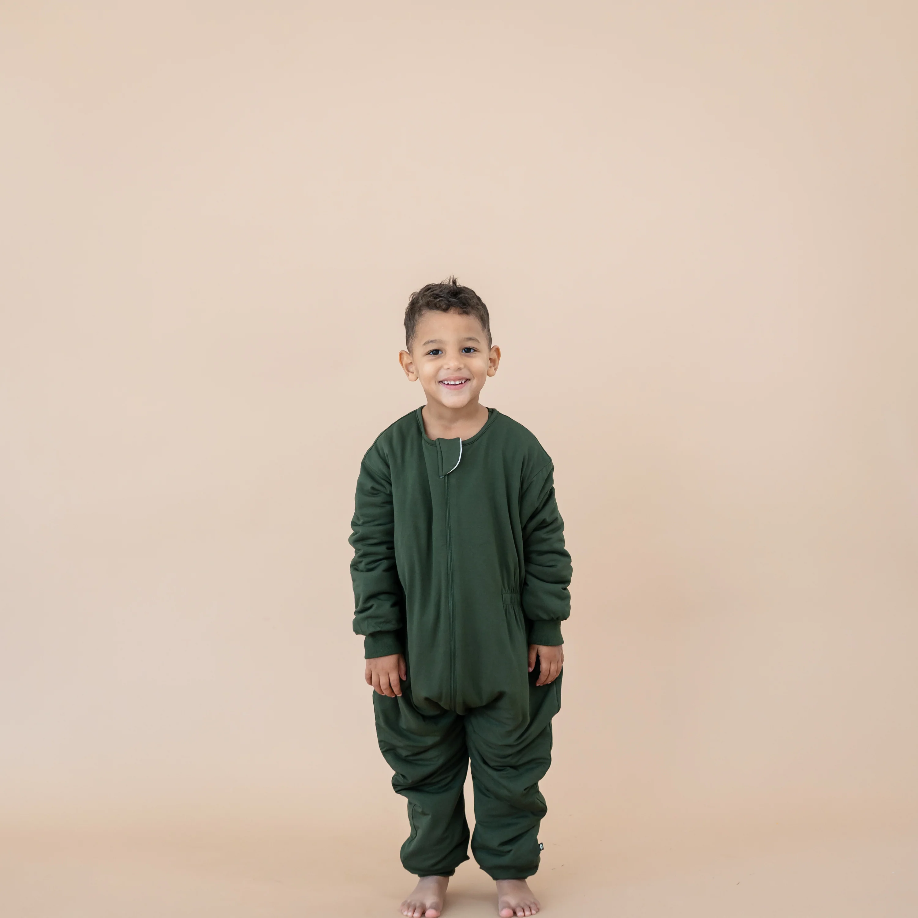 Cozy Playsuit in Fir - Image 4