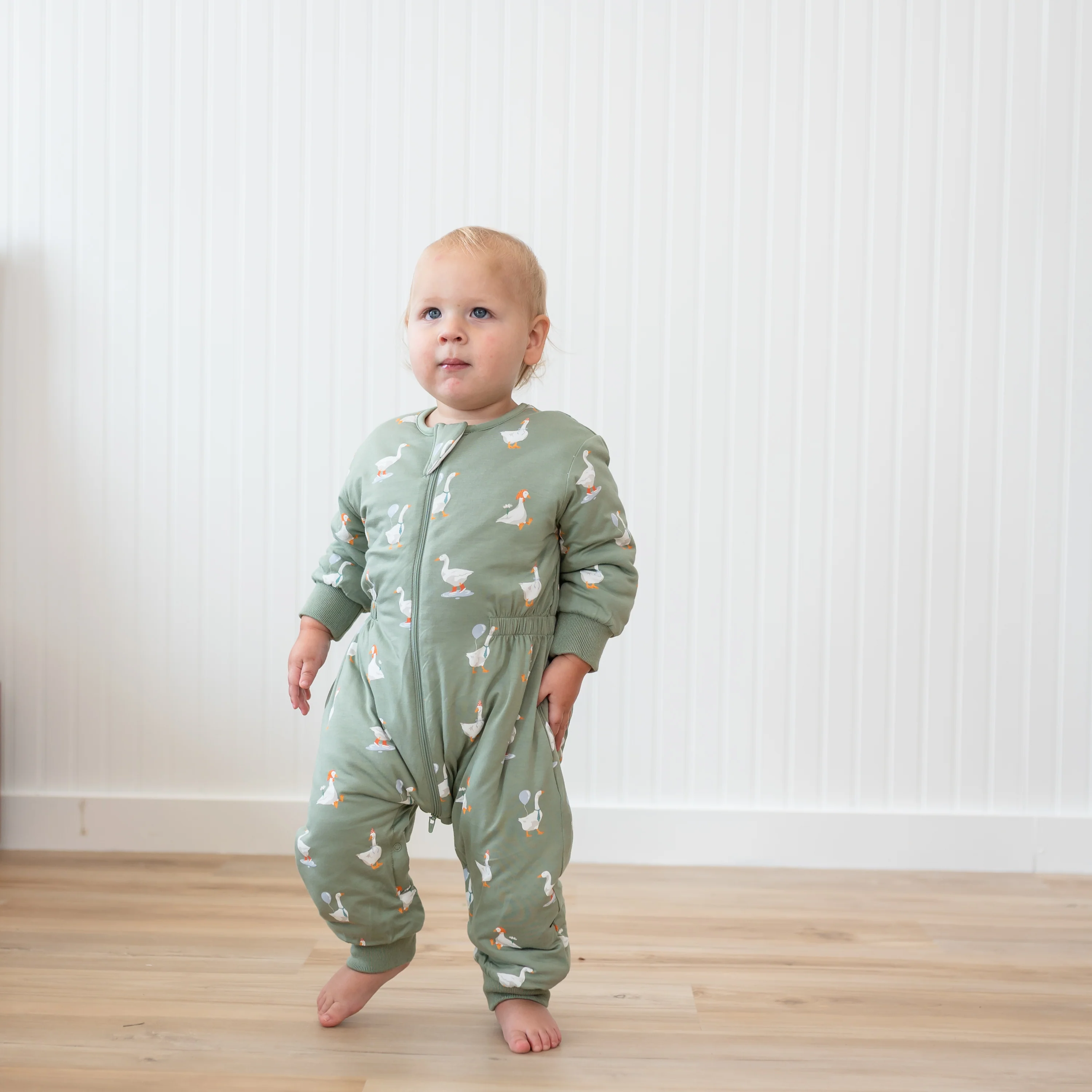 Cozy Playsuit in Silly Goose - Image 3