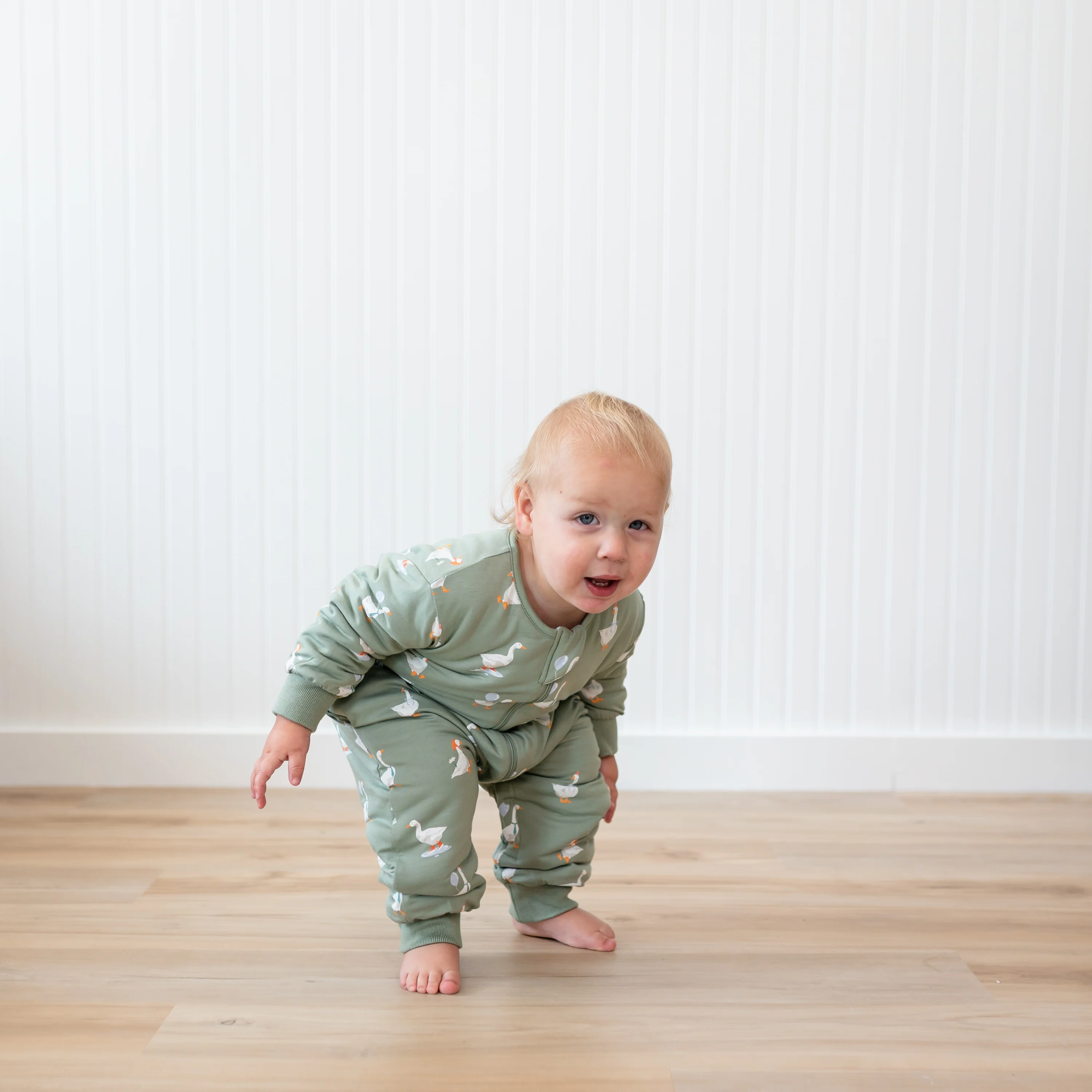 Cozy Playsuit in Silly Goose - Image 4