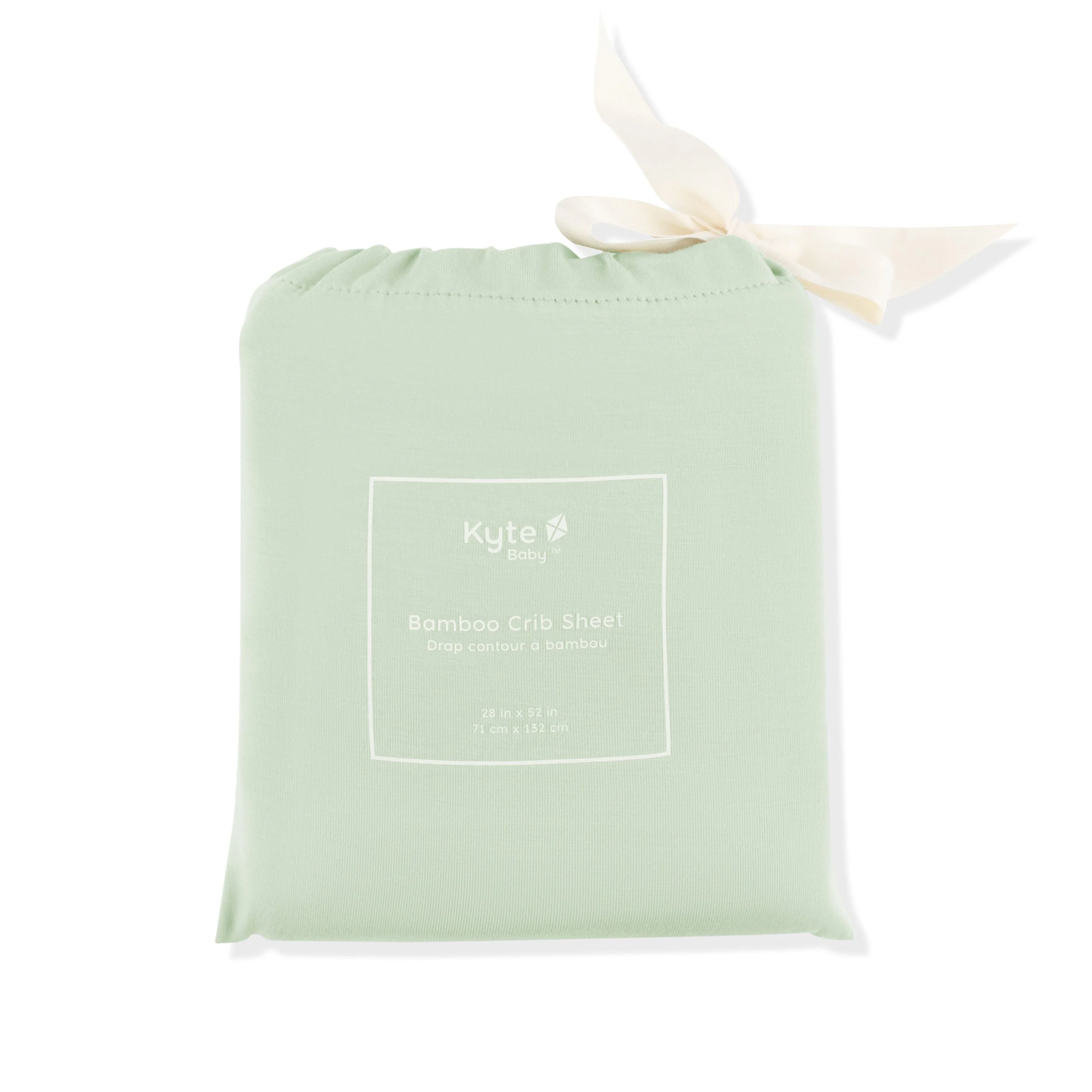 Crib Sheet in Basil - Image 3