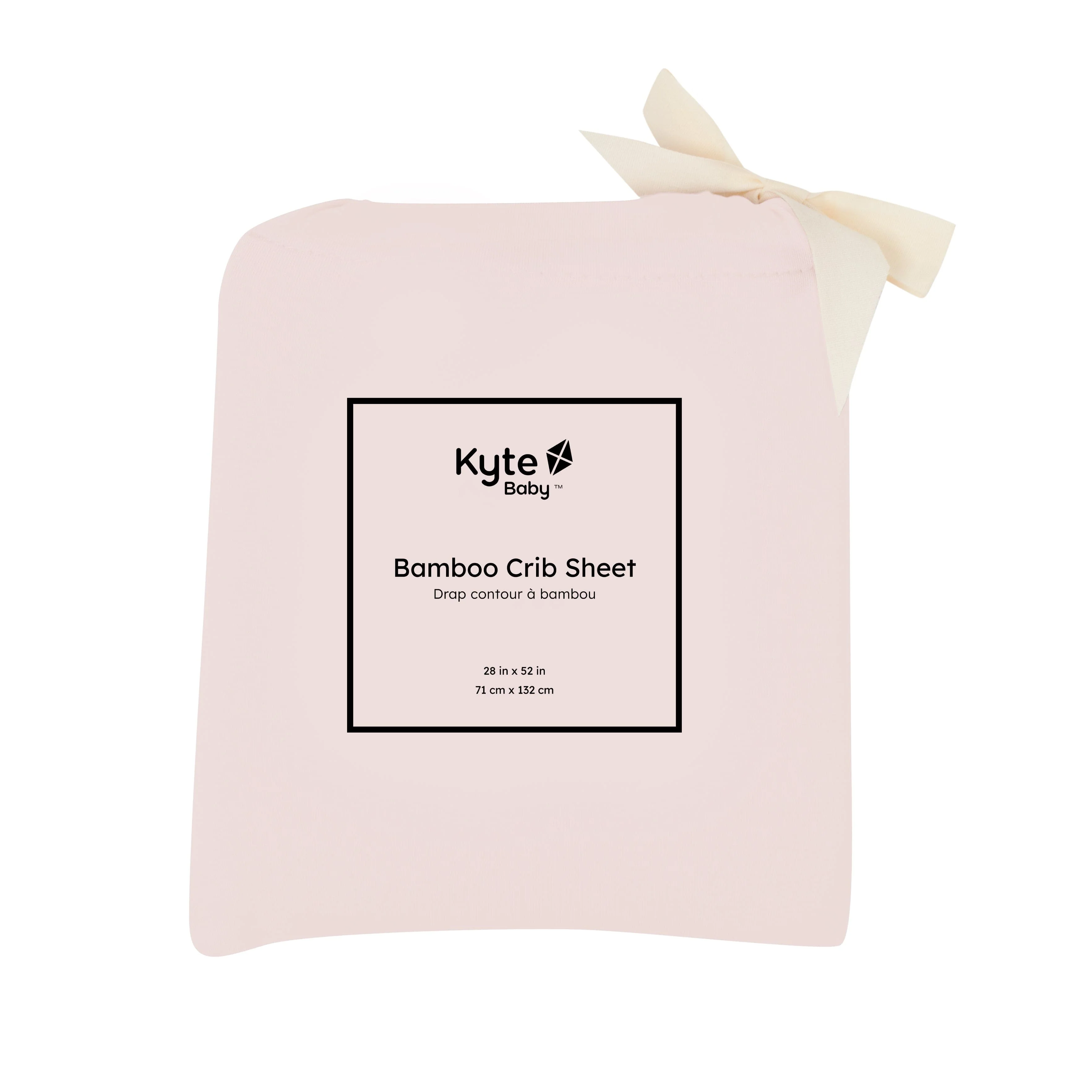 Crib Sheet in Blush - Image 4