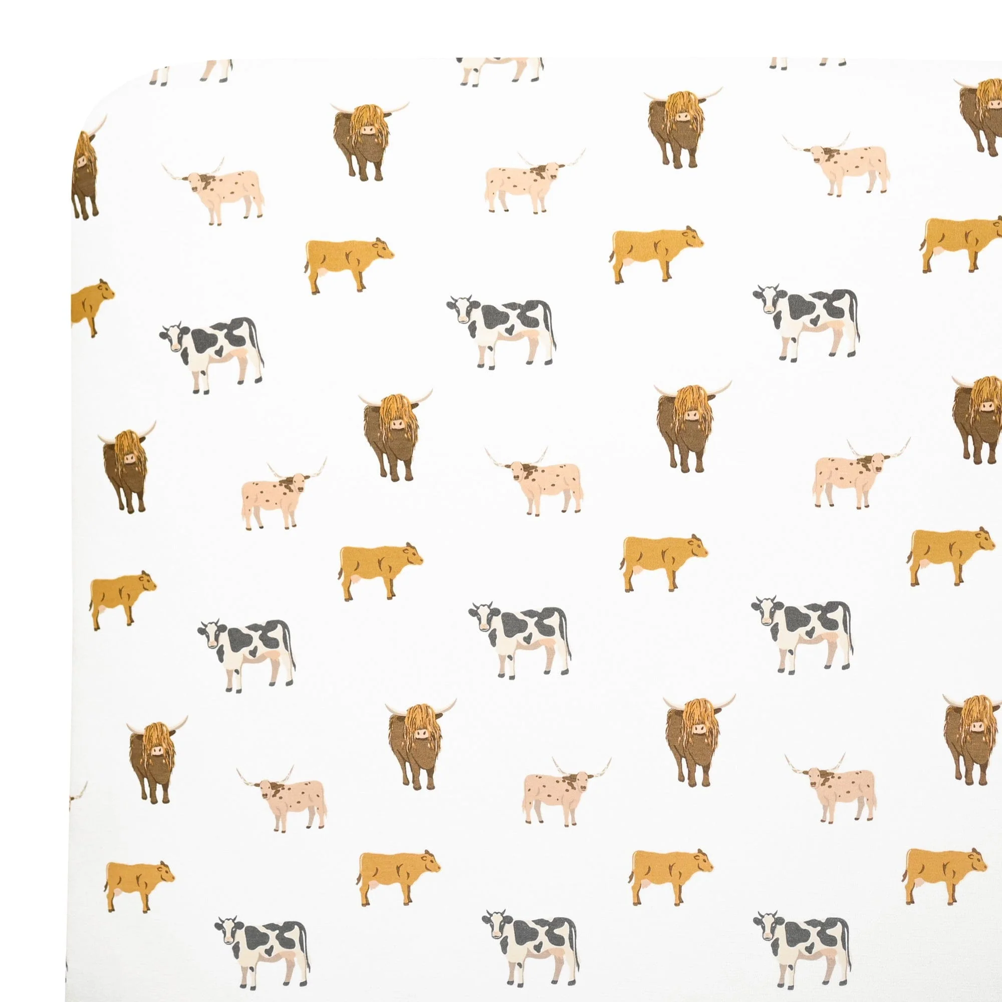 Crib Sheet in Moo - Image 2