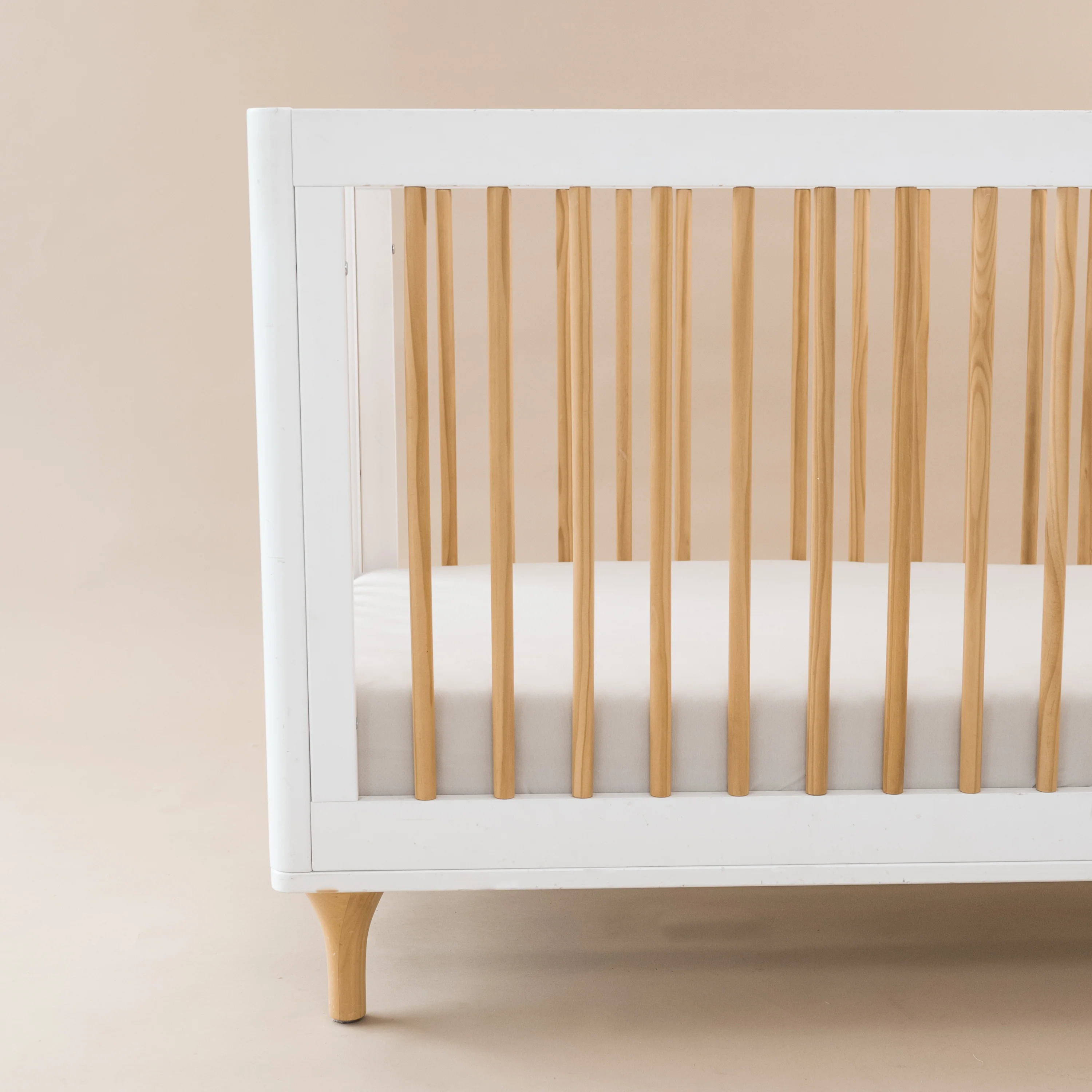Crib Sheet in Oat - Image 2