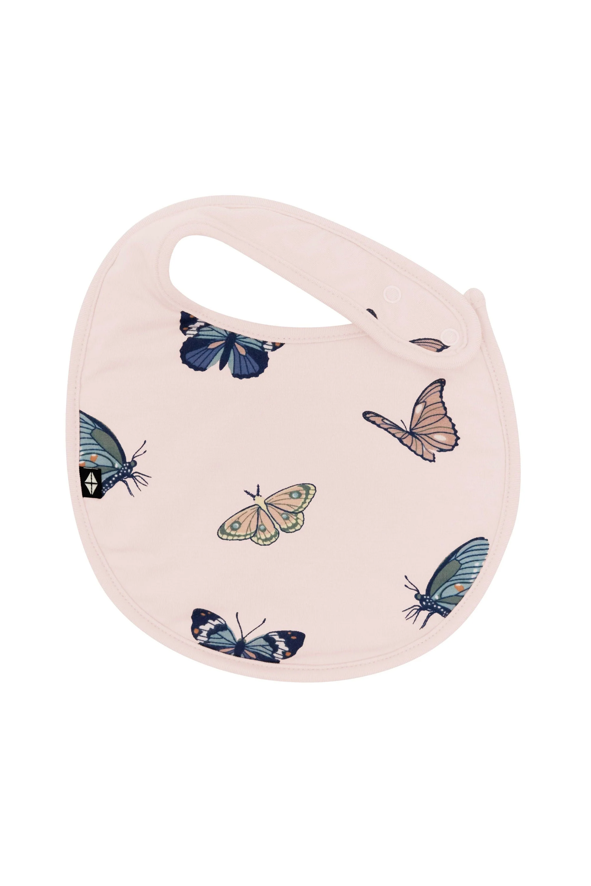 Cushy Bib in Blush Butterfly - Image 2