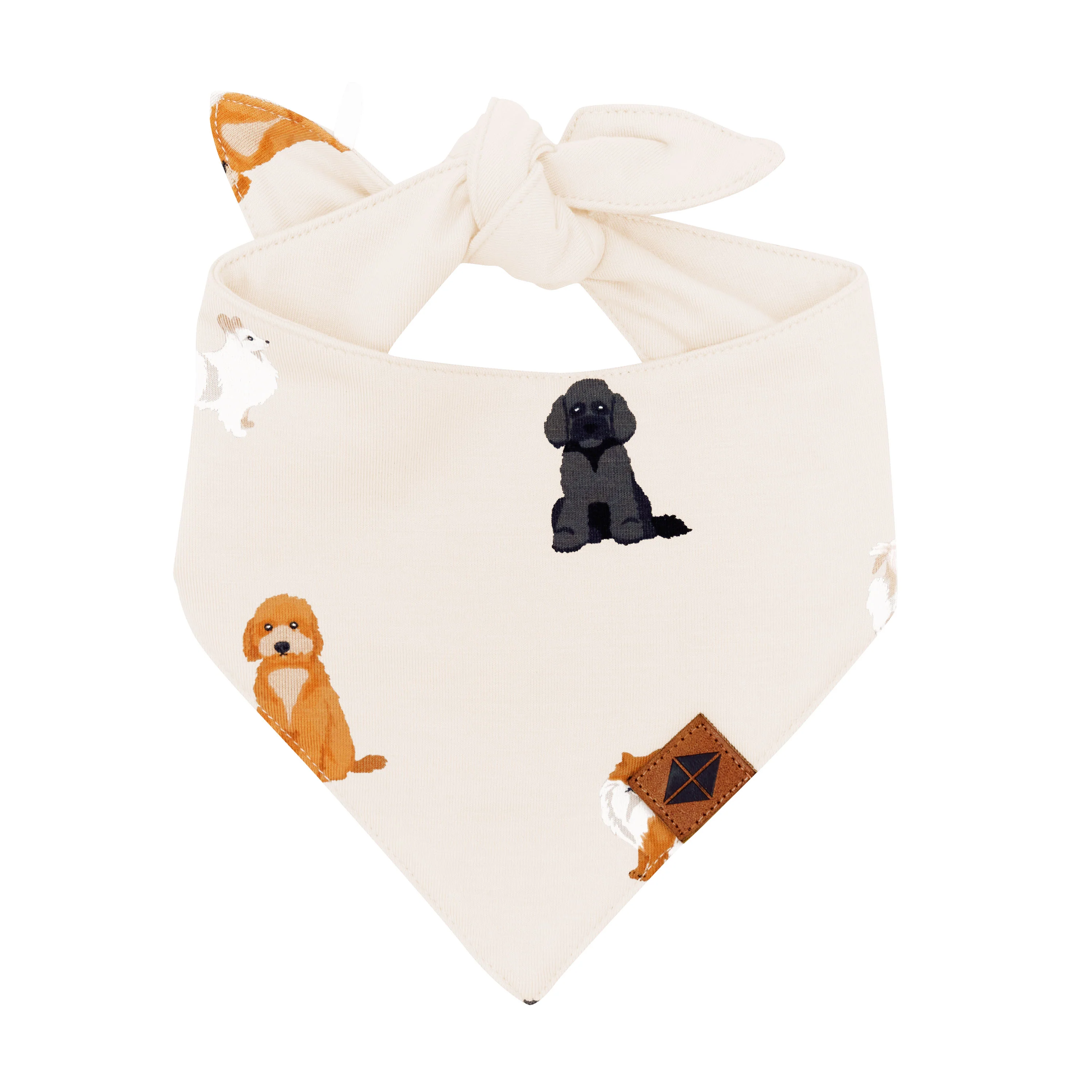 Dog Bandana in Fluffy Dog - Image 2