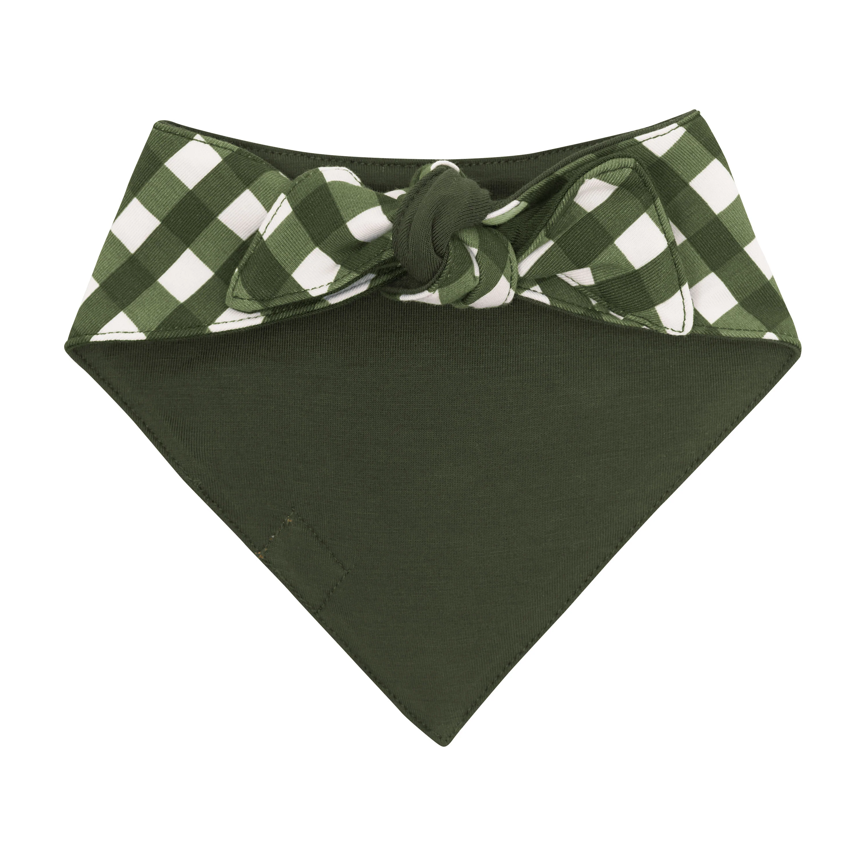 Dog Bandana in Gingham Fir - Image 6
