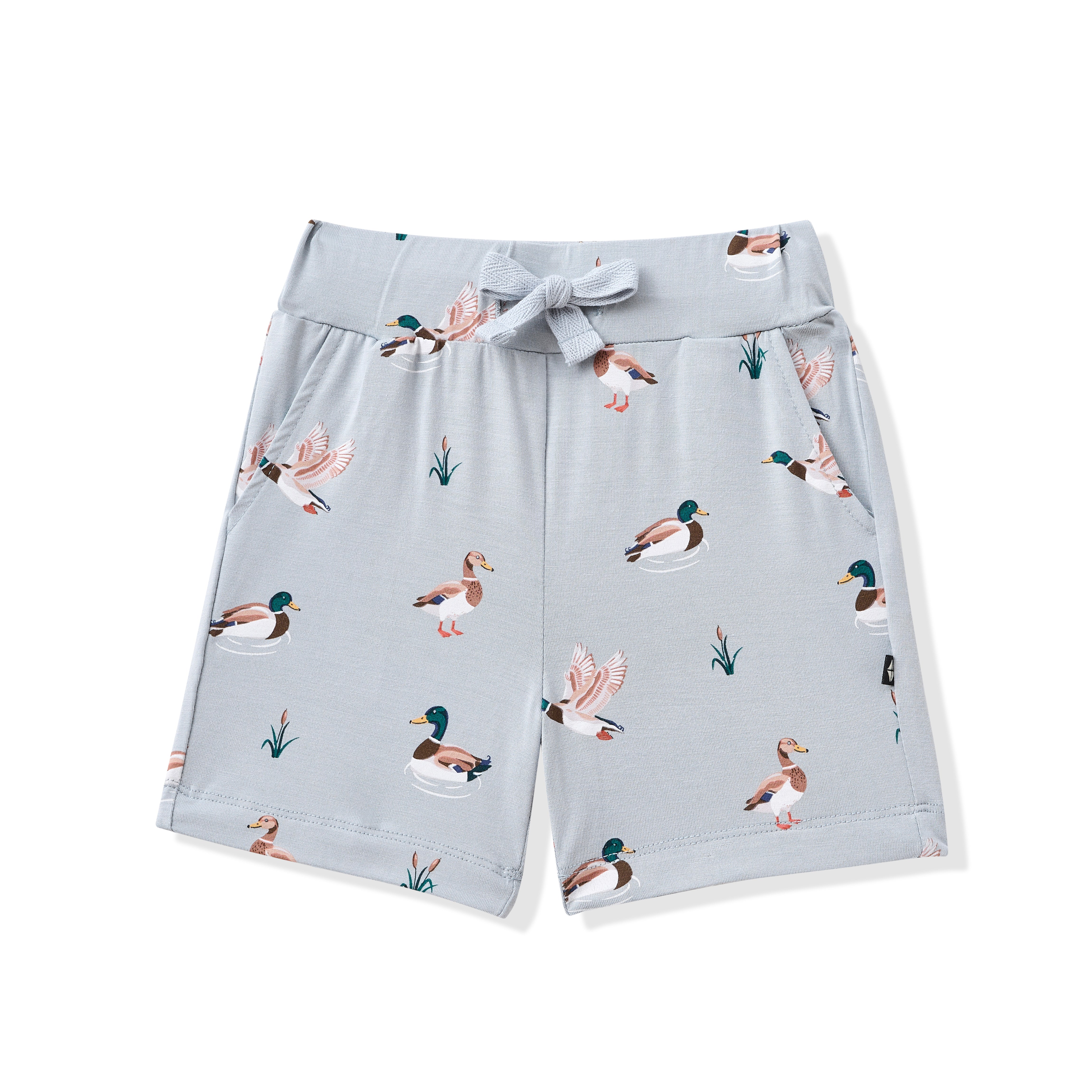 Drawstring Short in Mallard Duck - Image 2