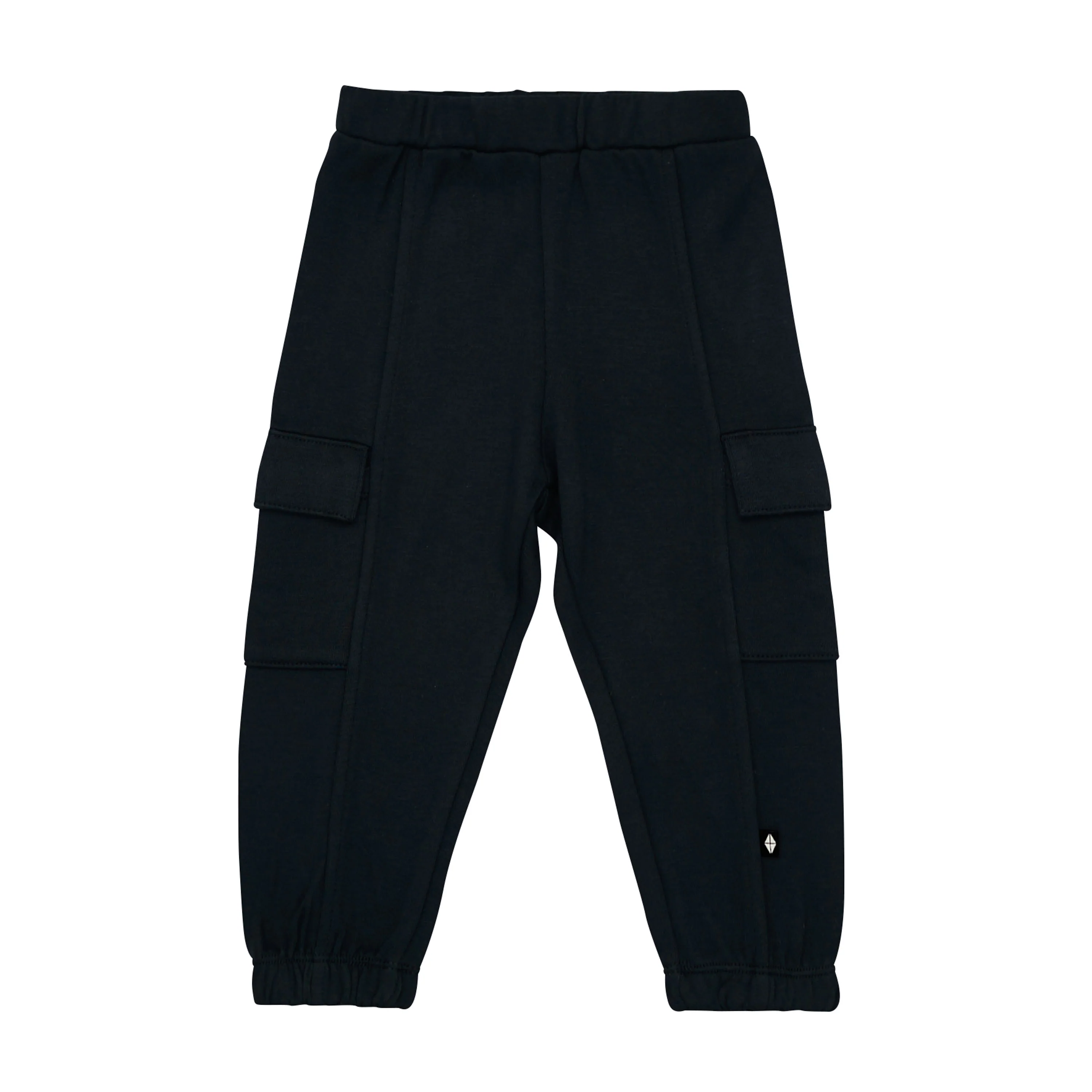 Fleece Cargo Pants in Midnight - Image 2