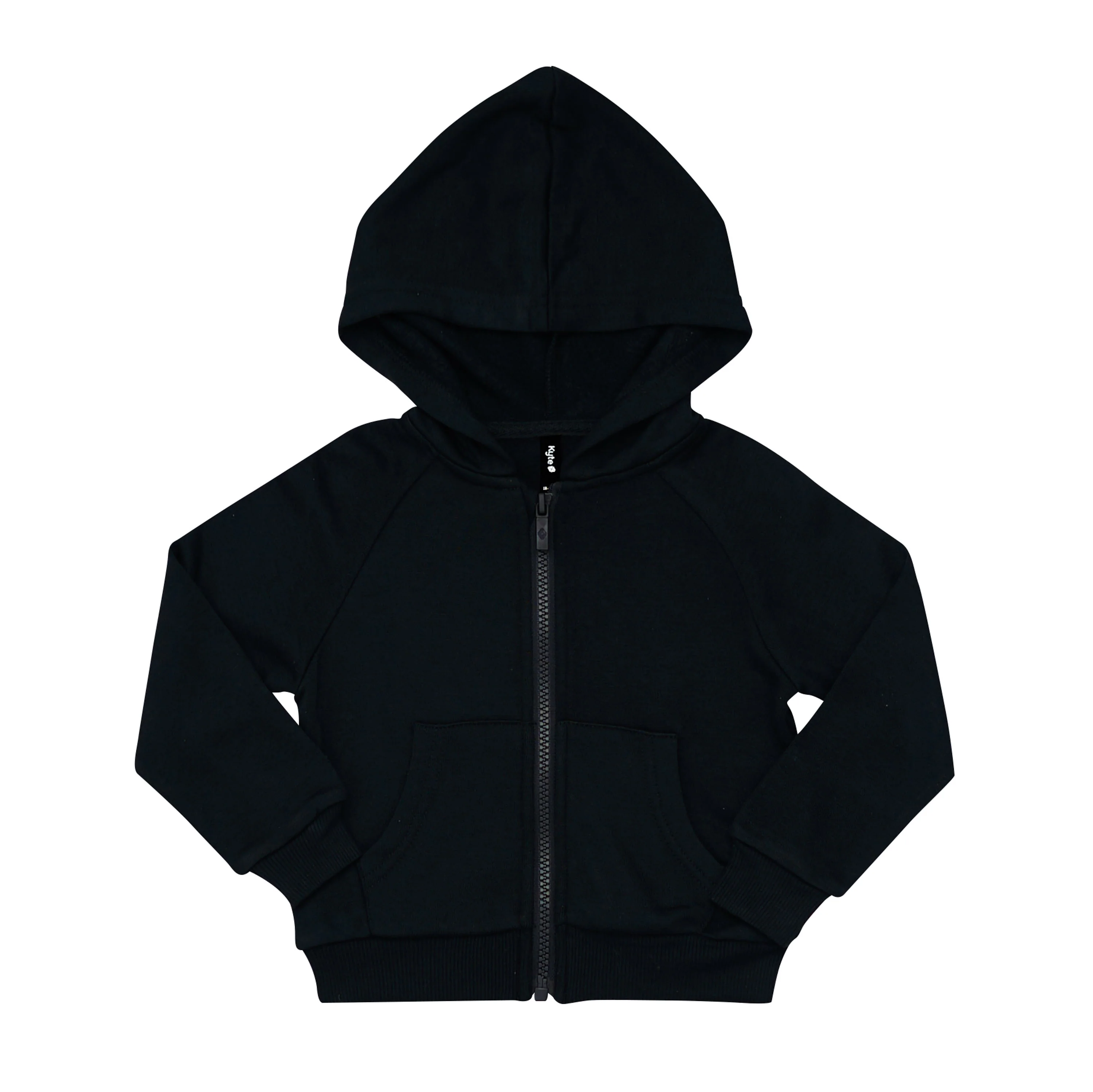 Fleece Zip Up Hoodie in Midnight - Image 6