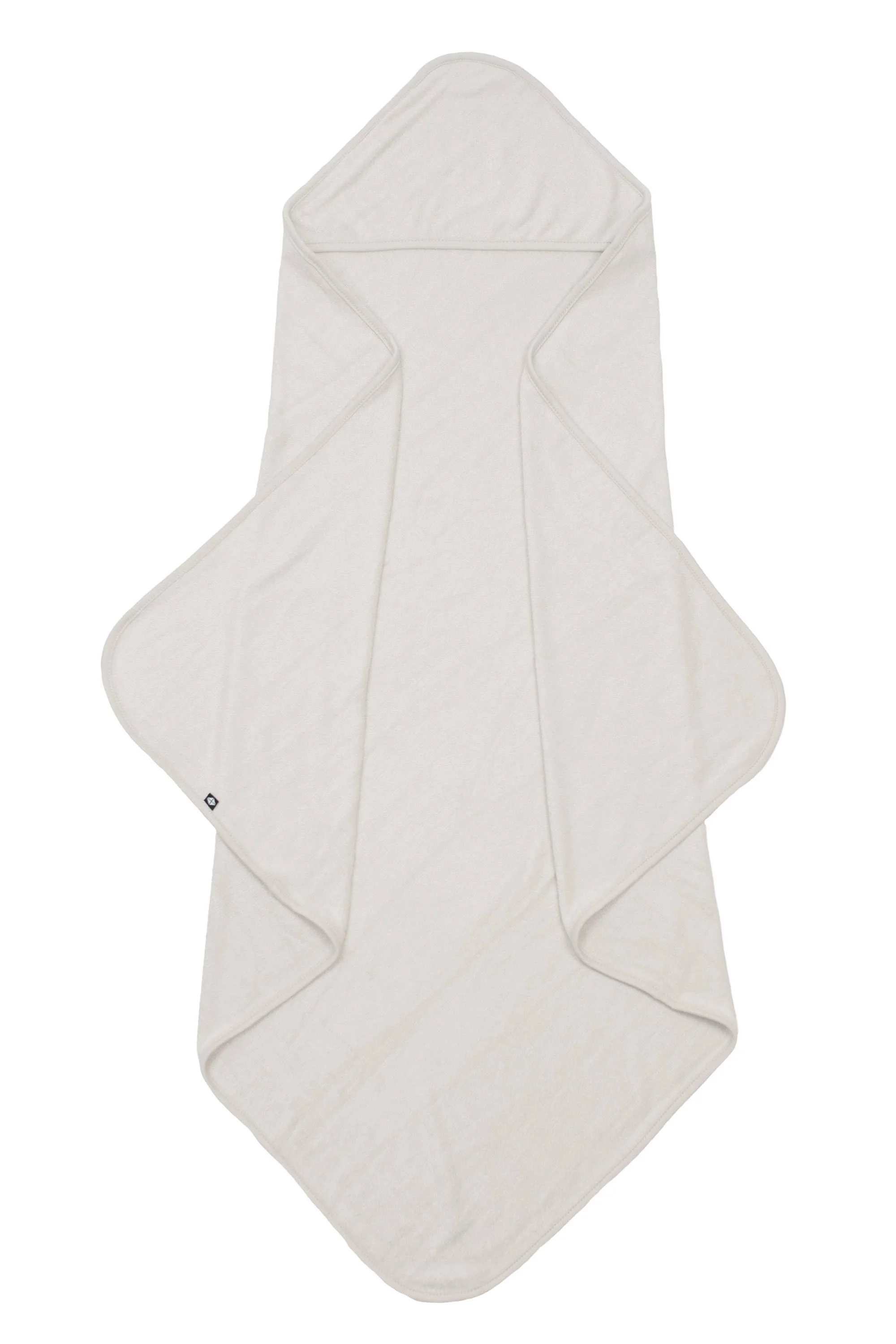 Hooded Bath Towel in Oat - Image 2
