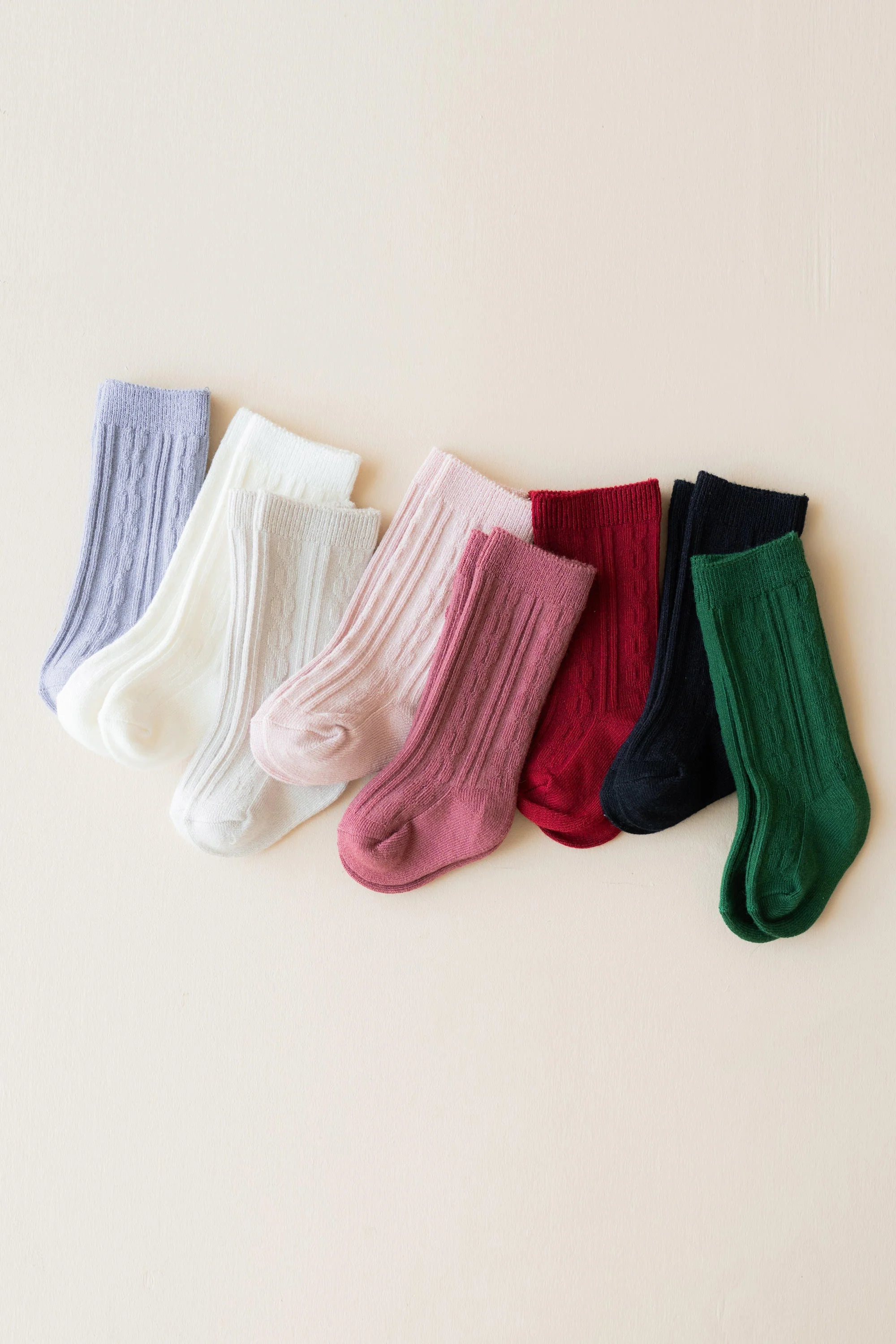 Knee High Socks in Cloud - Image 4