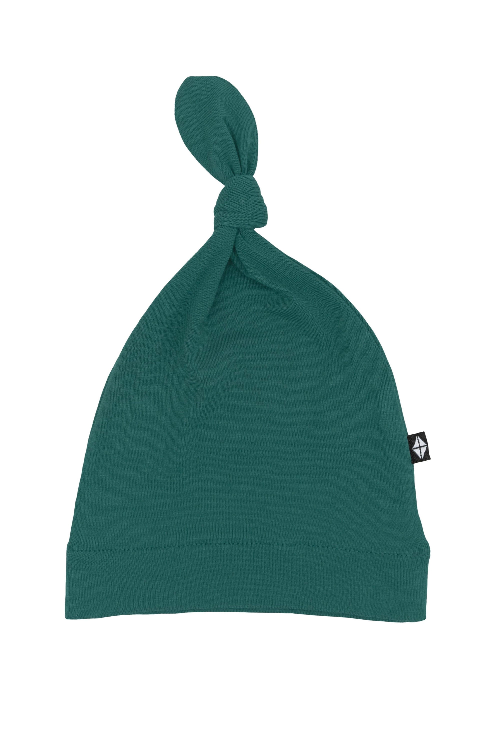 Knotted Cap in Emerald - Image 2
