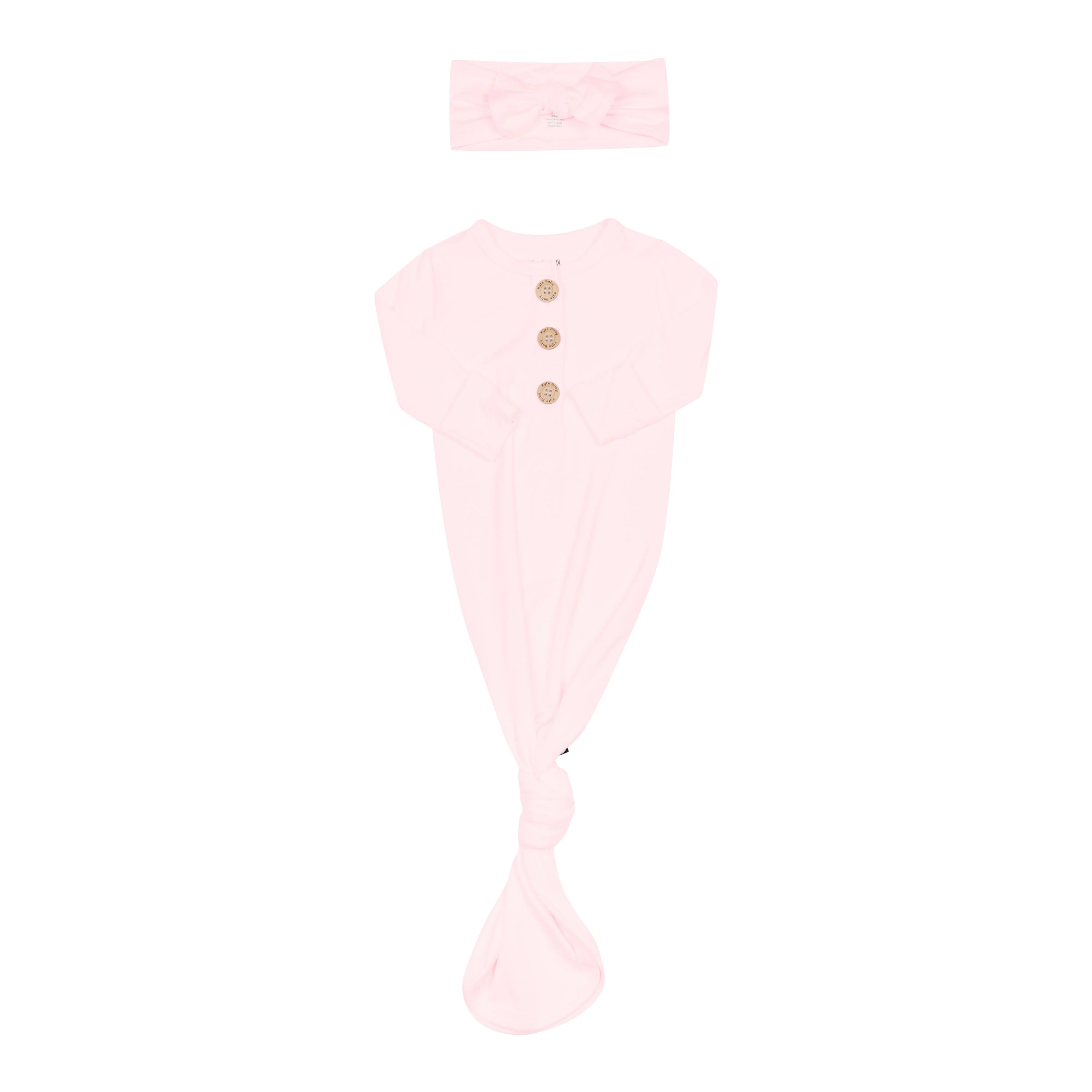 Knotted Gown with Bow Set in Sakura - Image 4