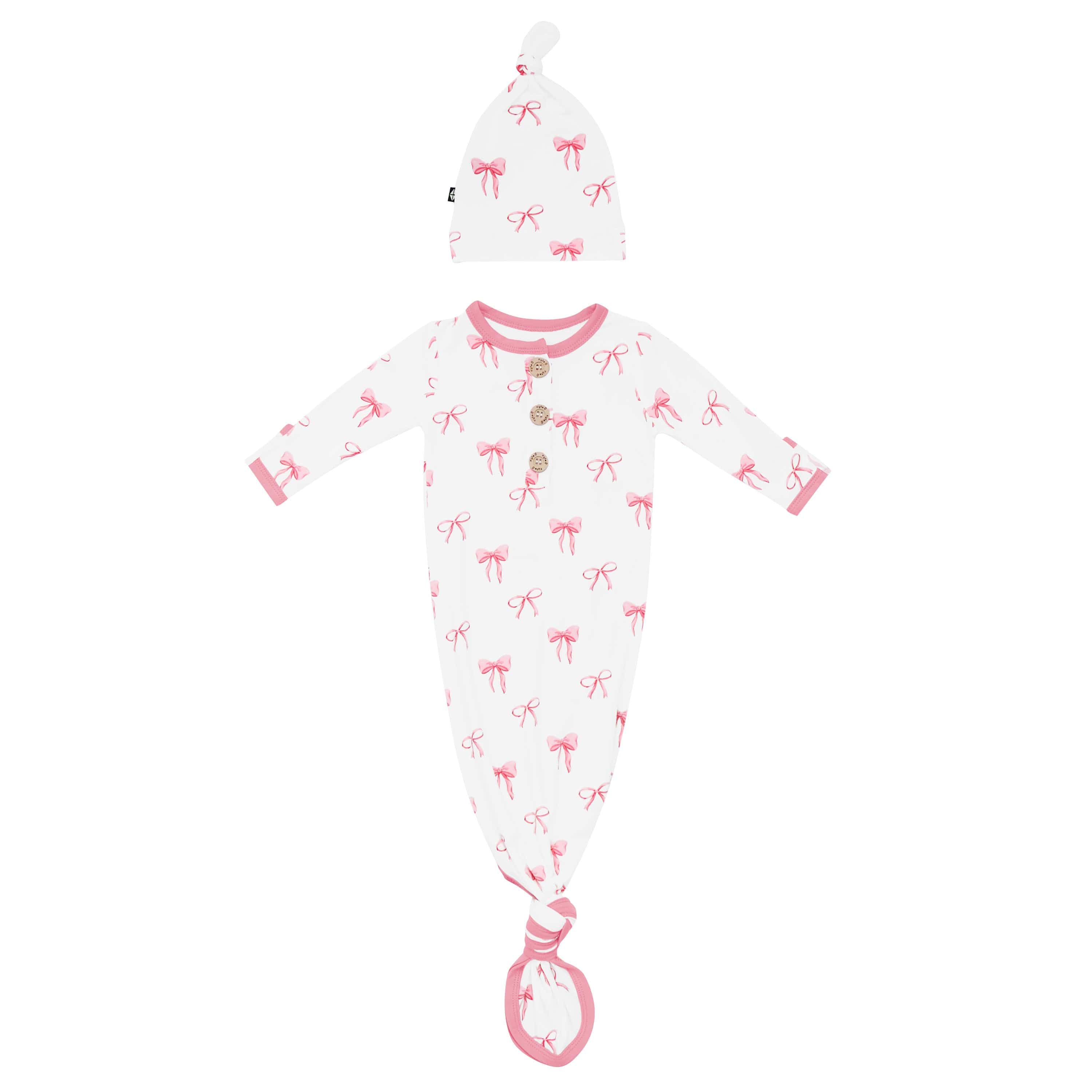 Knotted Gown with Hat Set in Bow - Image 2