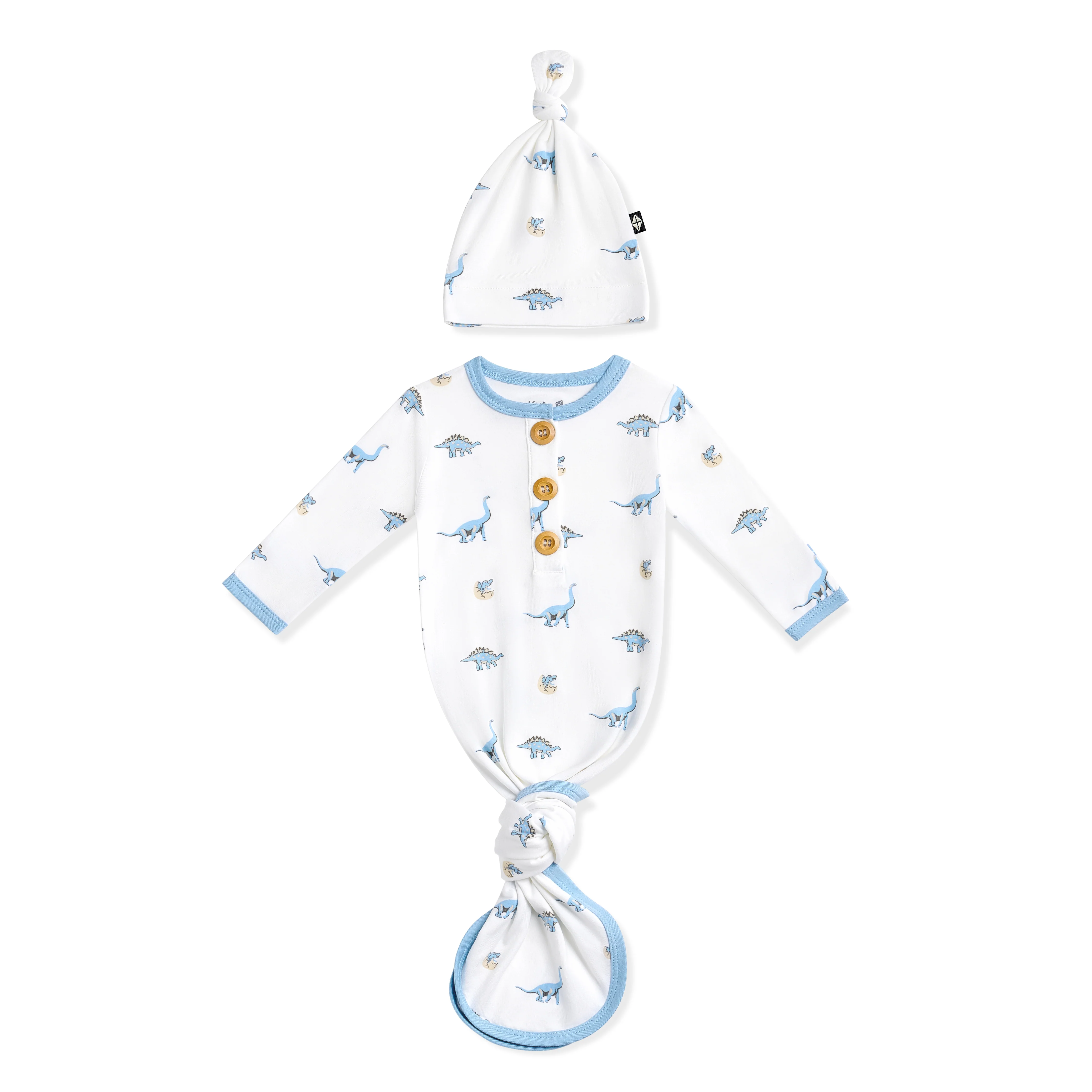 Knotted Gown with Hat Set in Jurassic - Image 2