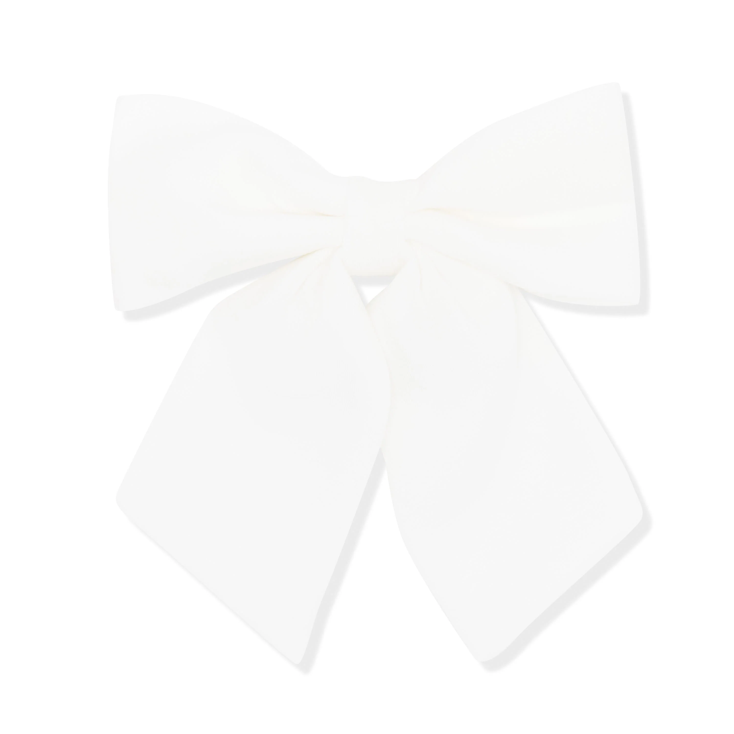 Large Alligator Clip Bow in Cloud - Image 2