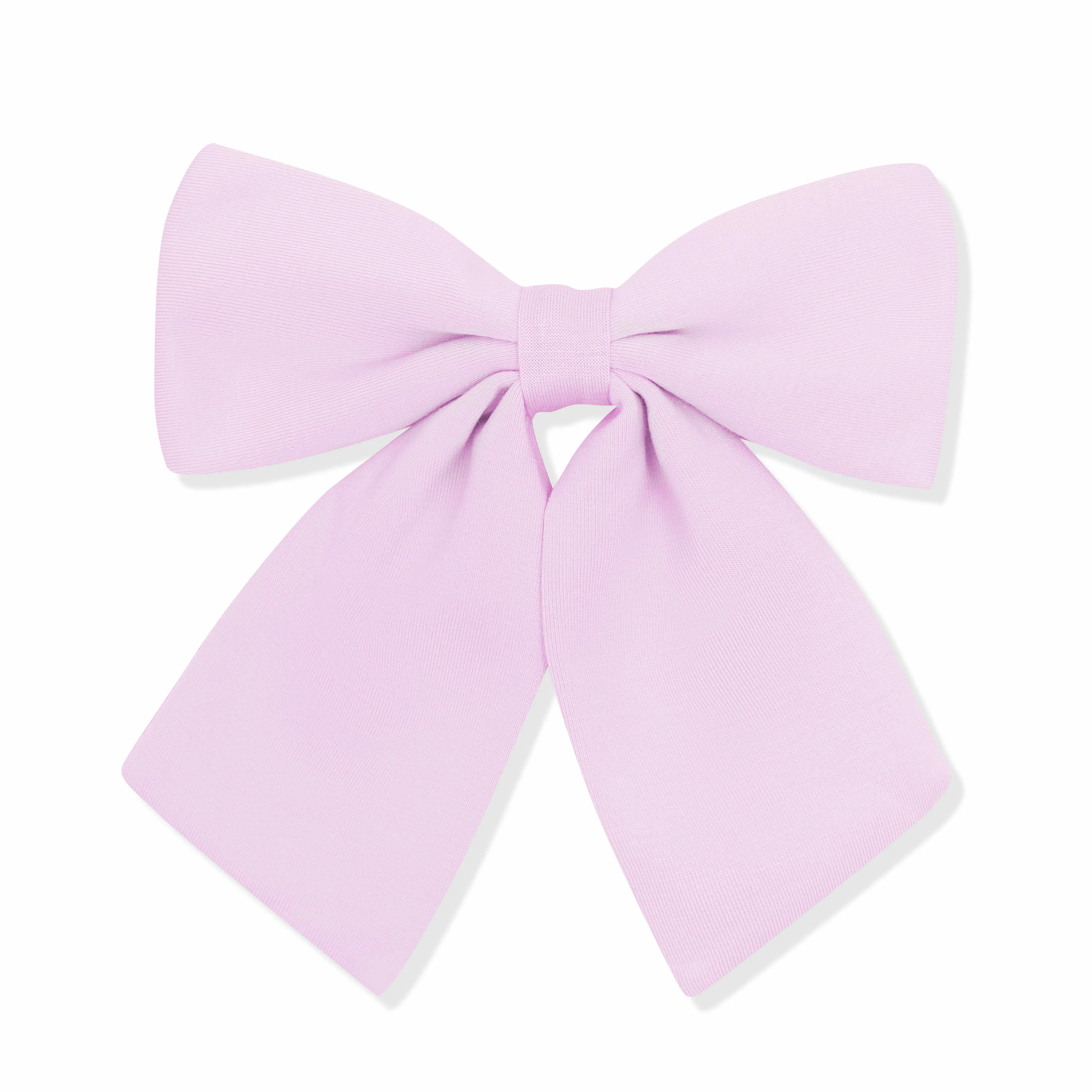 Large Alligator Clip Bow in Thistle - Image 2