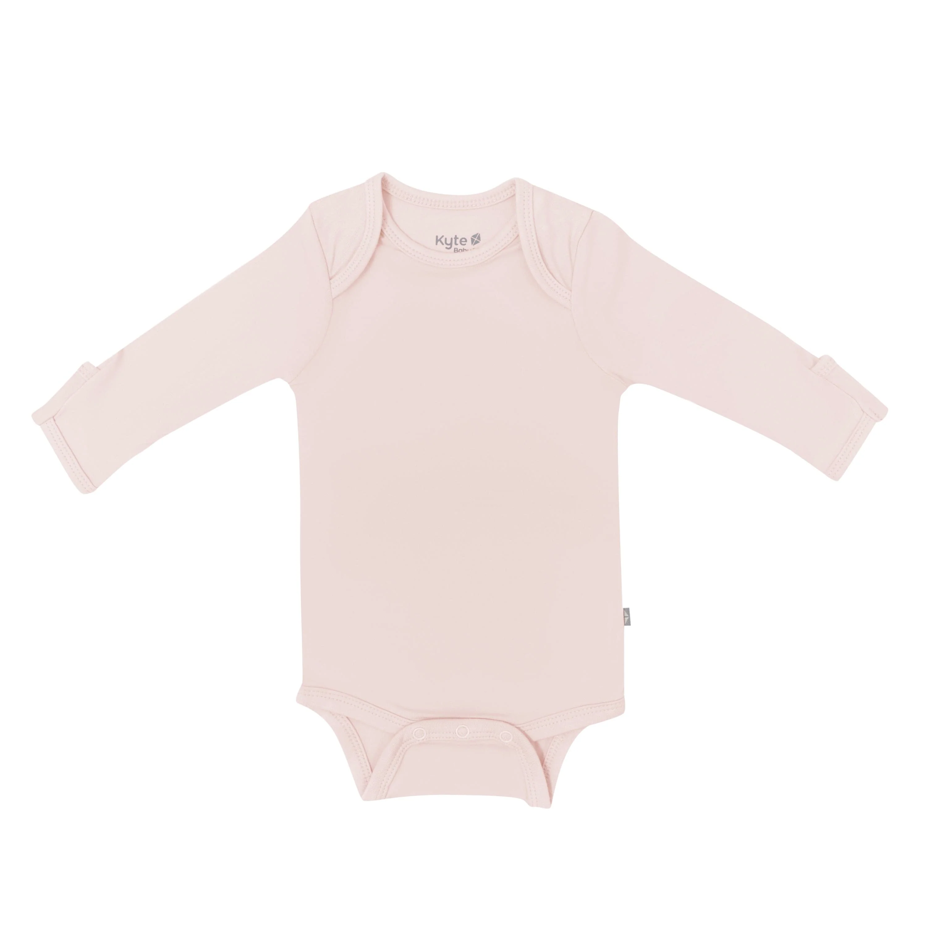 Long Sleeve Bodysuit in Blush - Image 2