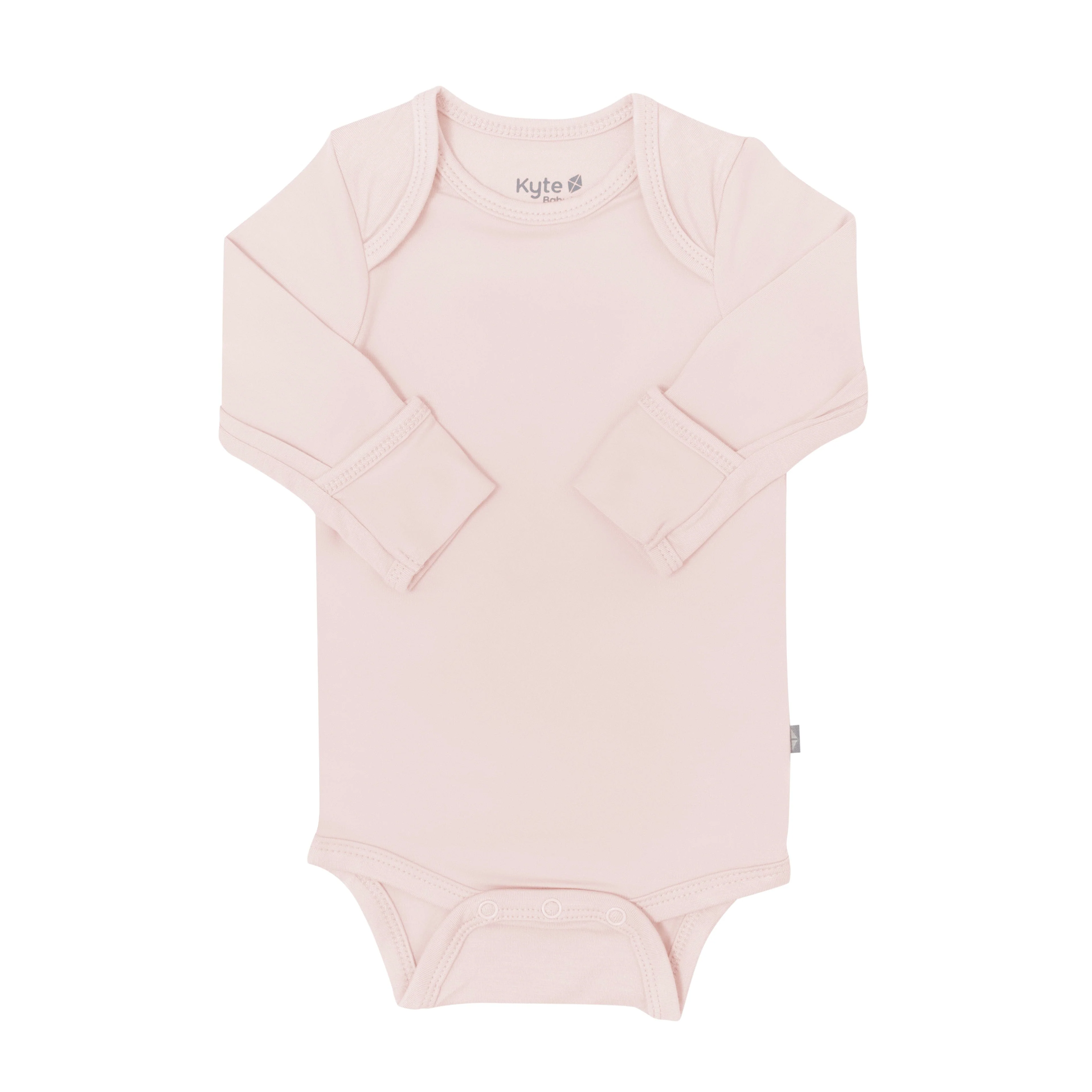 Long Sleeve Bodysuit in Blush - Image 6