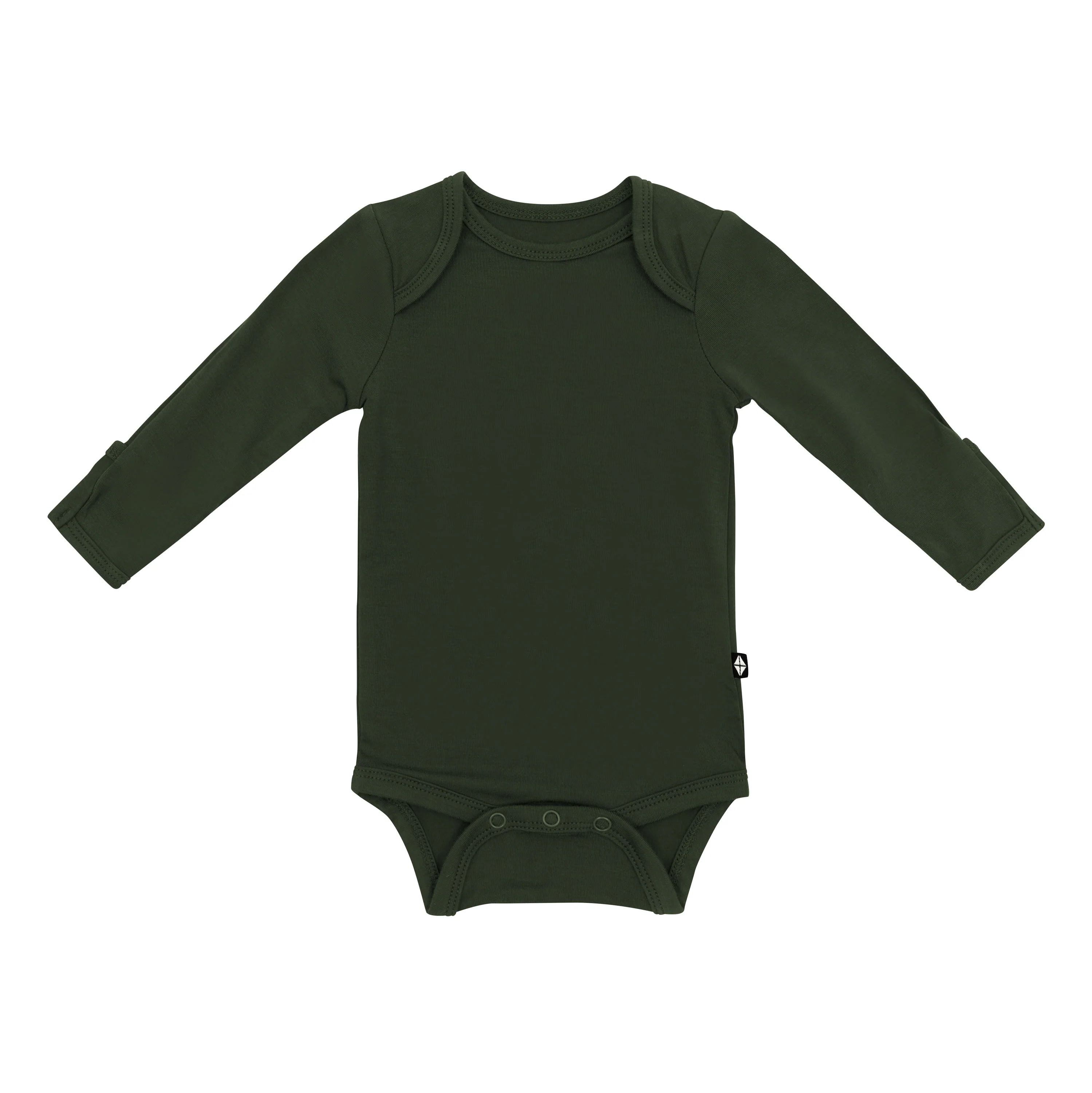 Long Sleeve Bodysuit in Fir - Image 2
